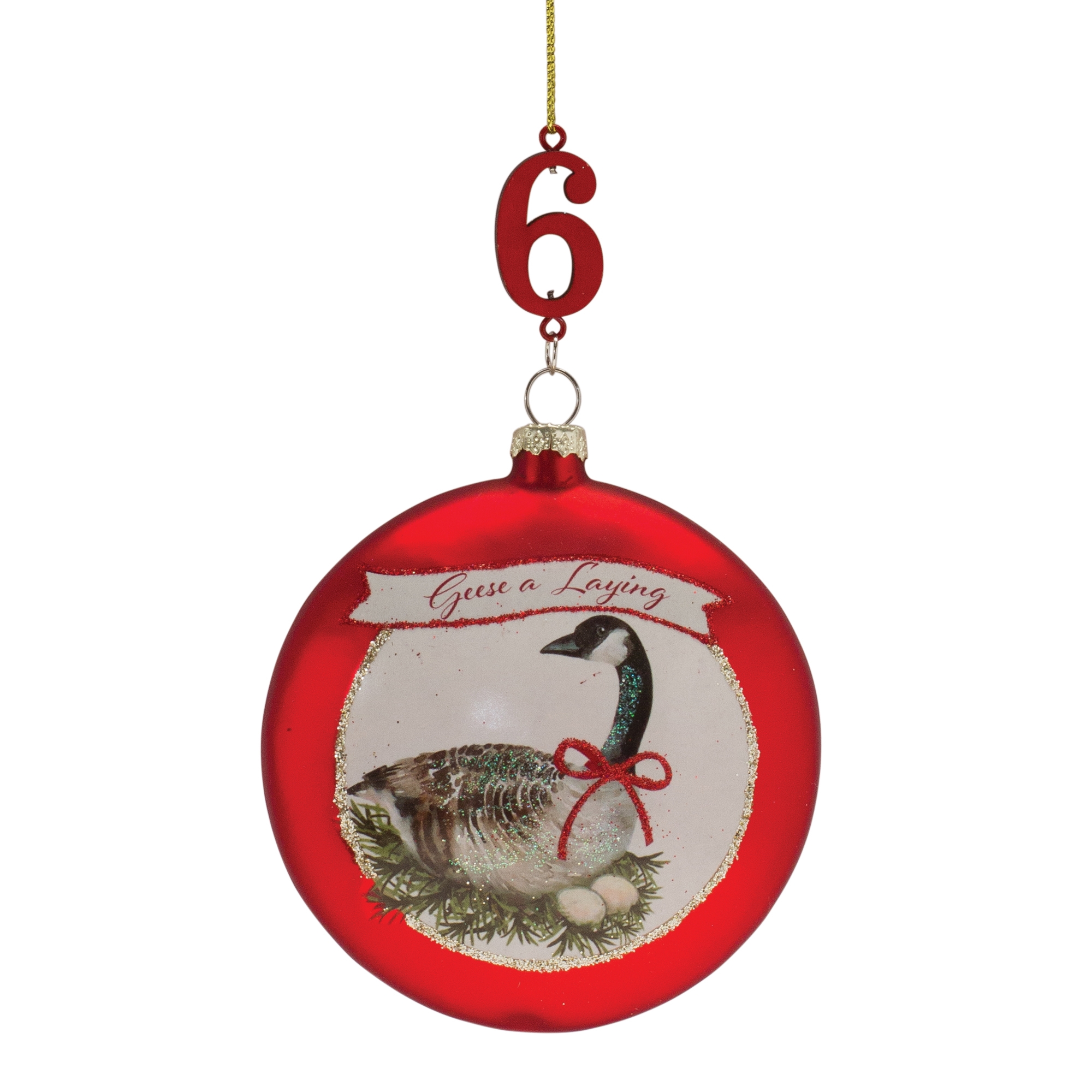 12 Days Of Christmas Ornaments (Set of 12) 4.75