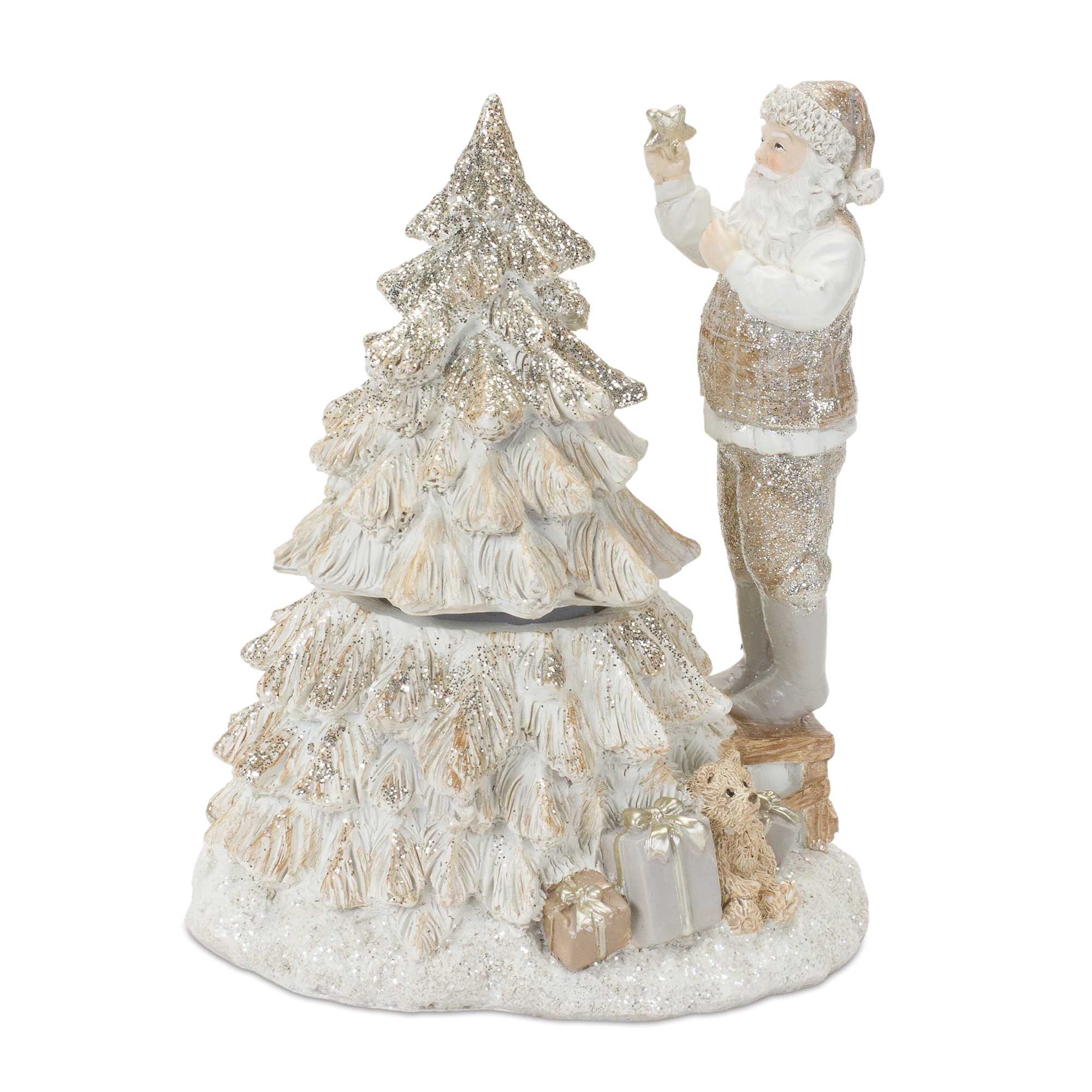Santa w/Tree (Set of 2) 7