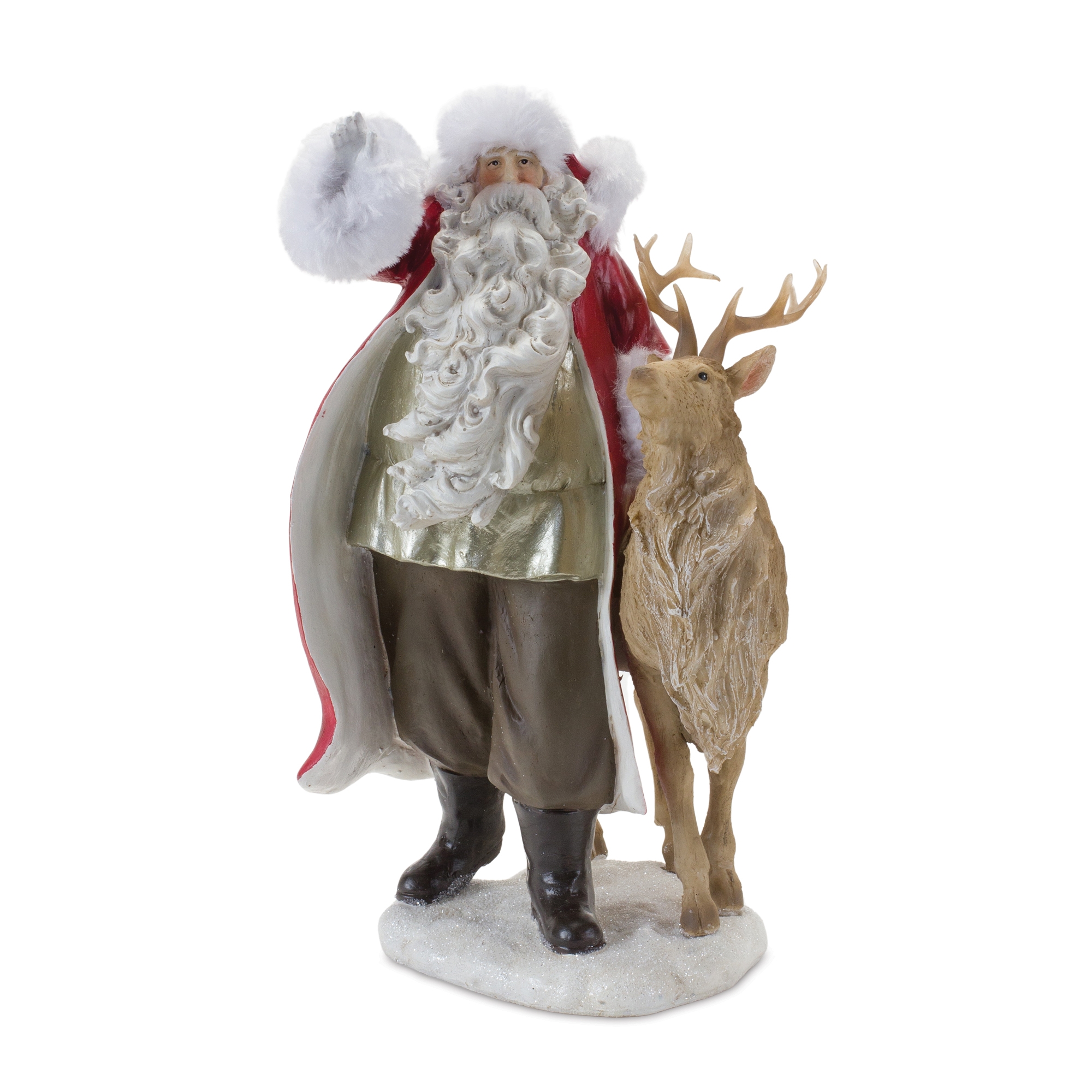 Santa w/Deer 12