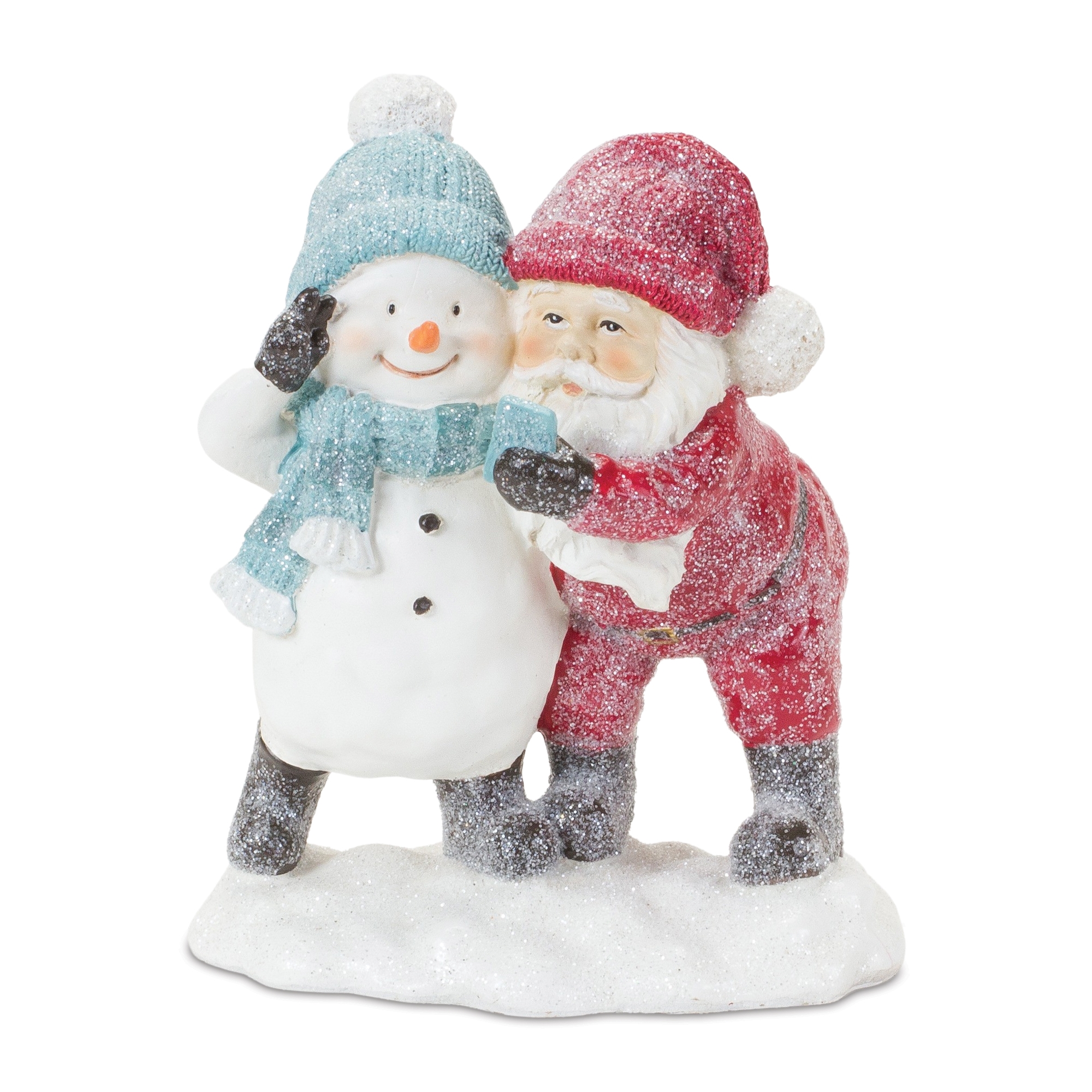 Santa & Snowman Taking Selfie (Set of 2) 5.75