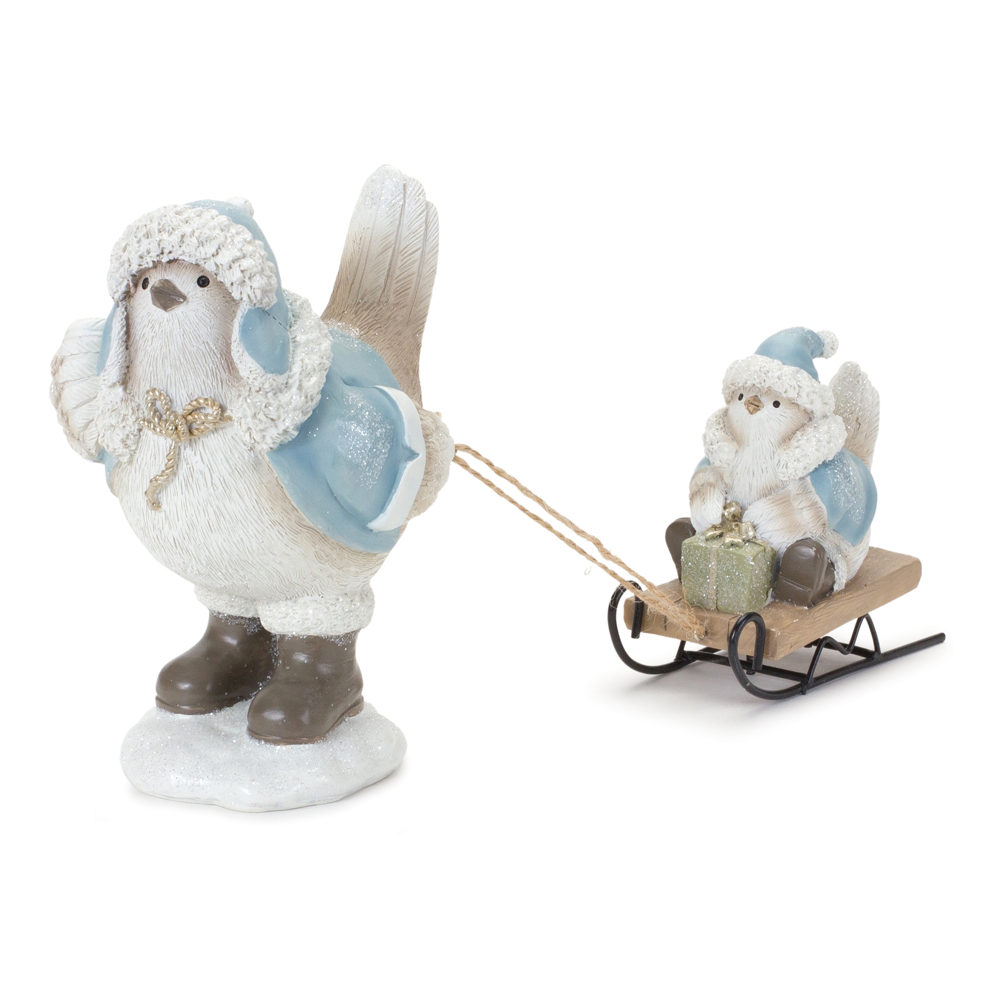 Bird w/Sled (Set of 2) 11