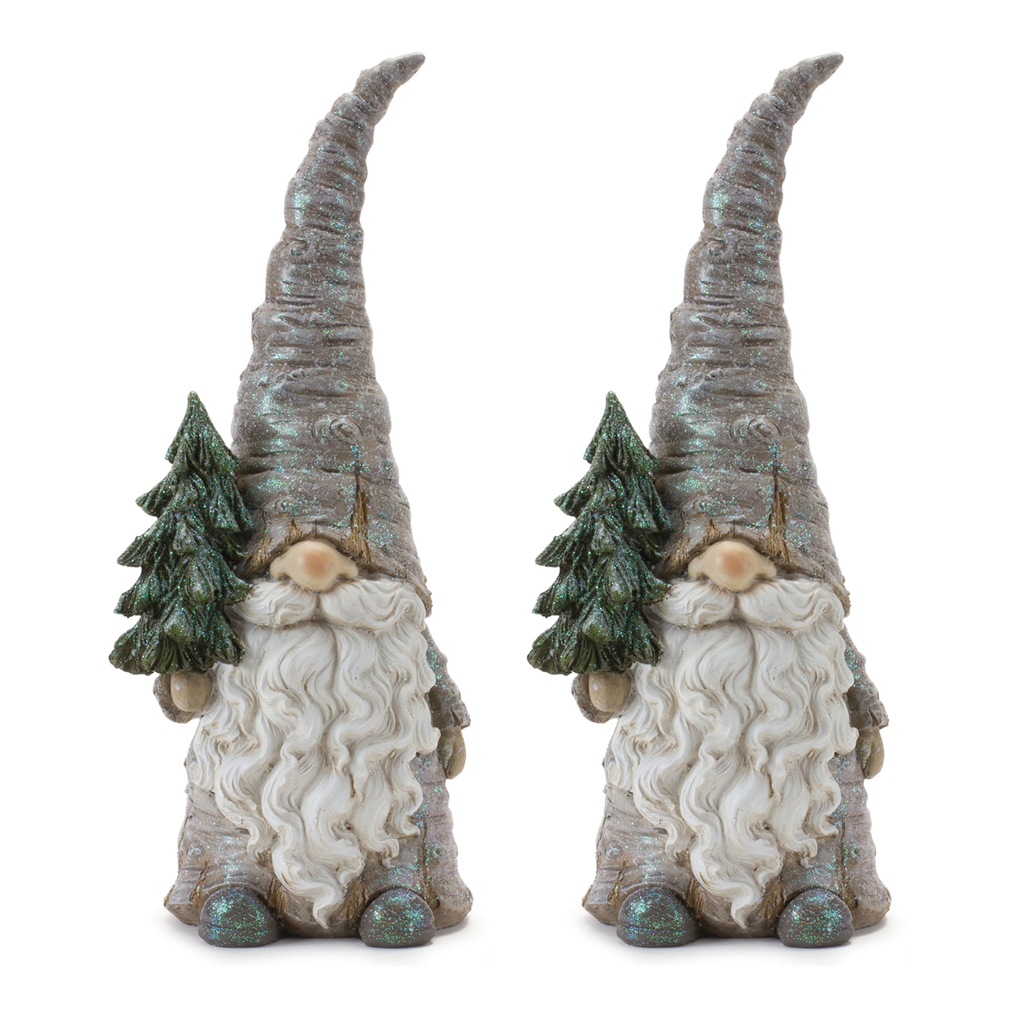 Gnome w/Tree (Set of 2) 13.5