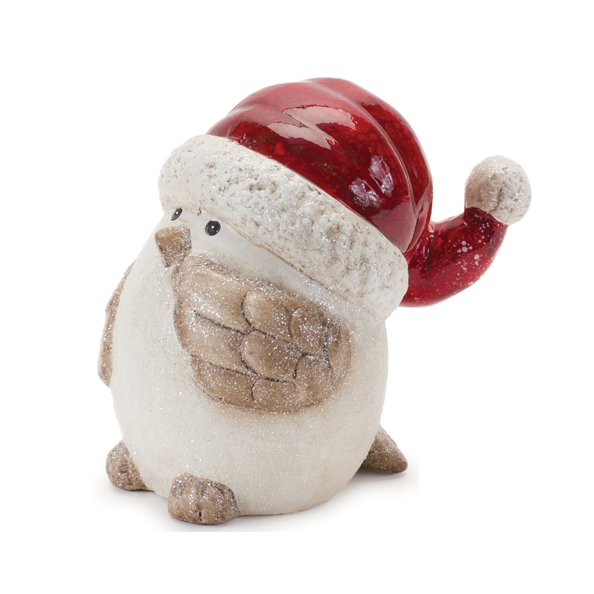 Bird w/Santa Hat (Set of 6) 4.25