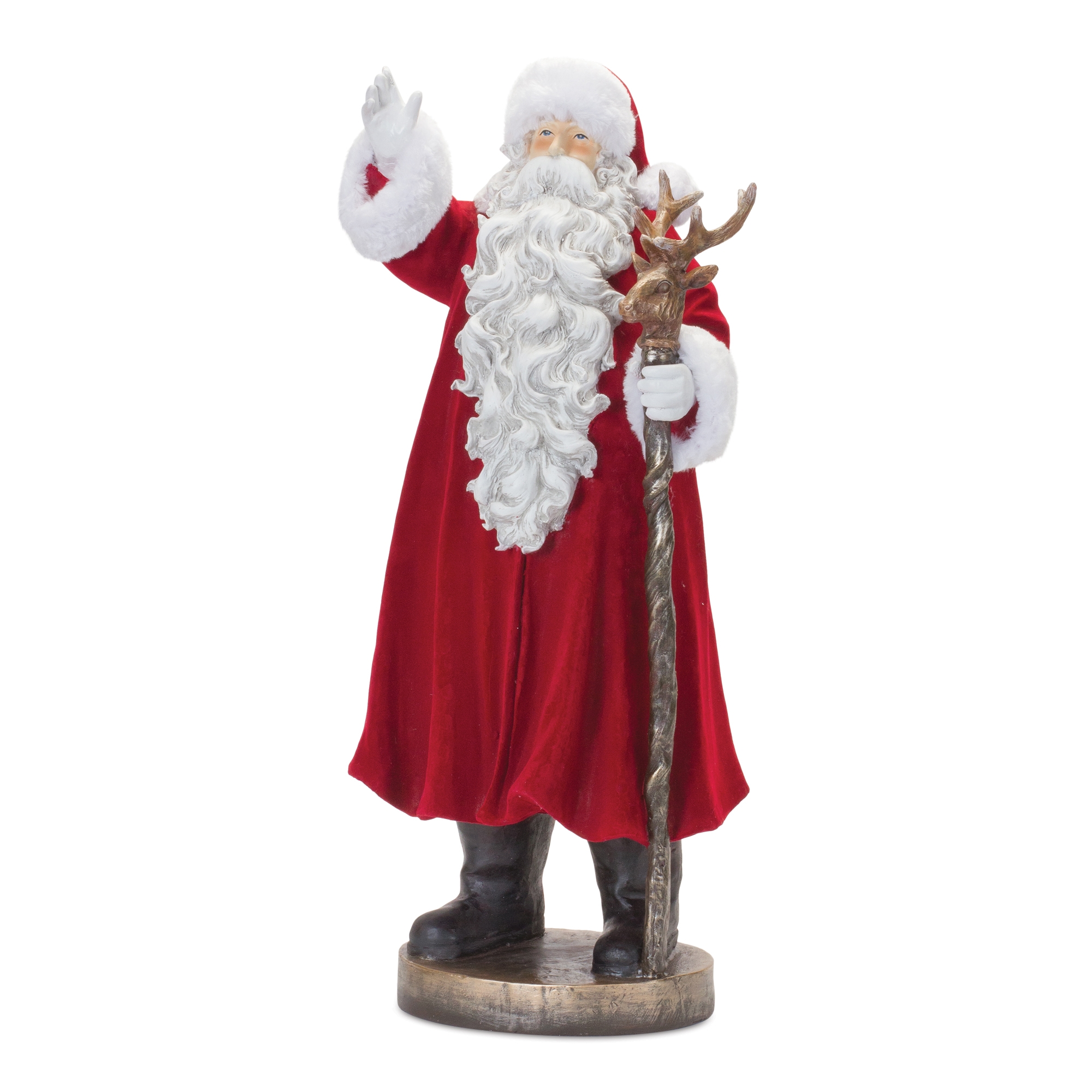 Santa w/Walking Stick 25.5