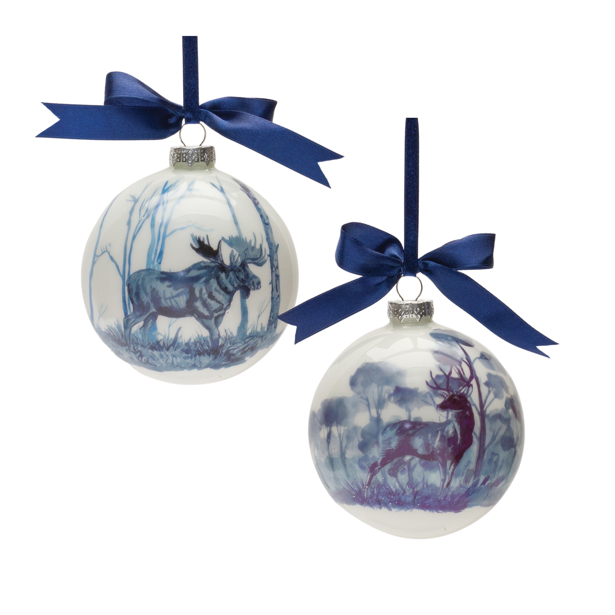 Deer and Moose Ball Ornament (Set of 6) 4