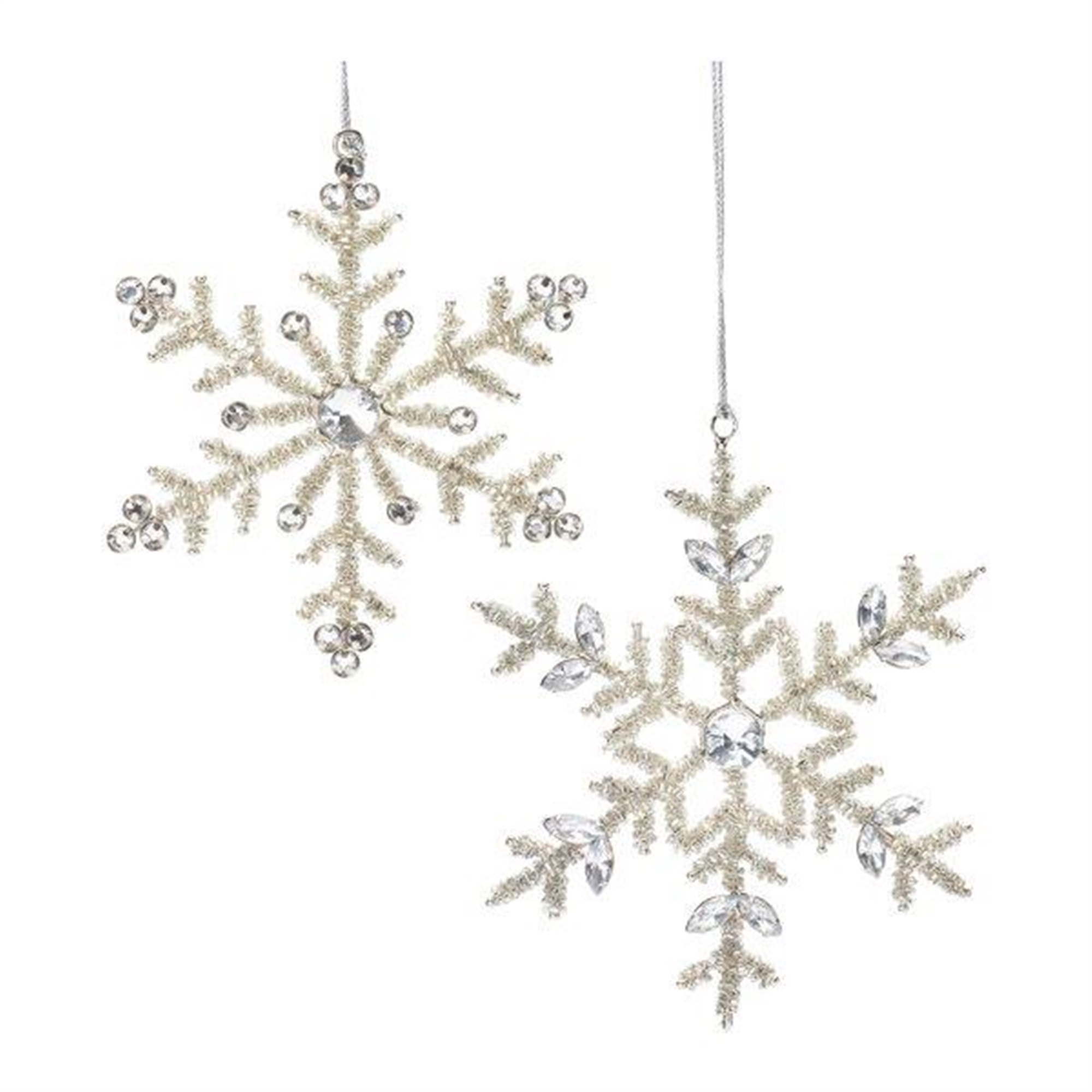 Snowflake Ornament (Set of 12) 5.25