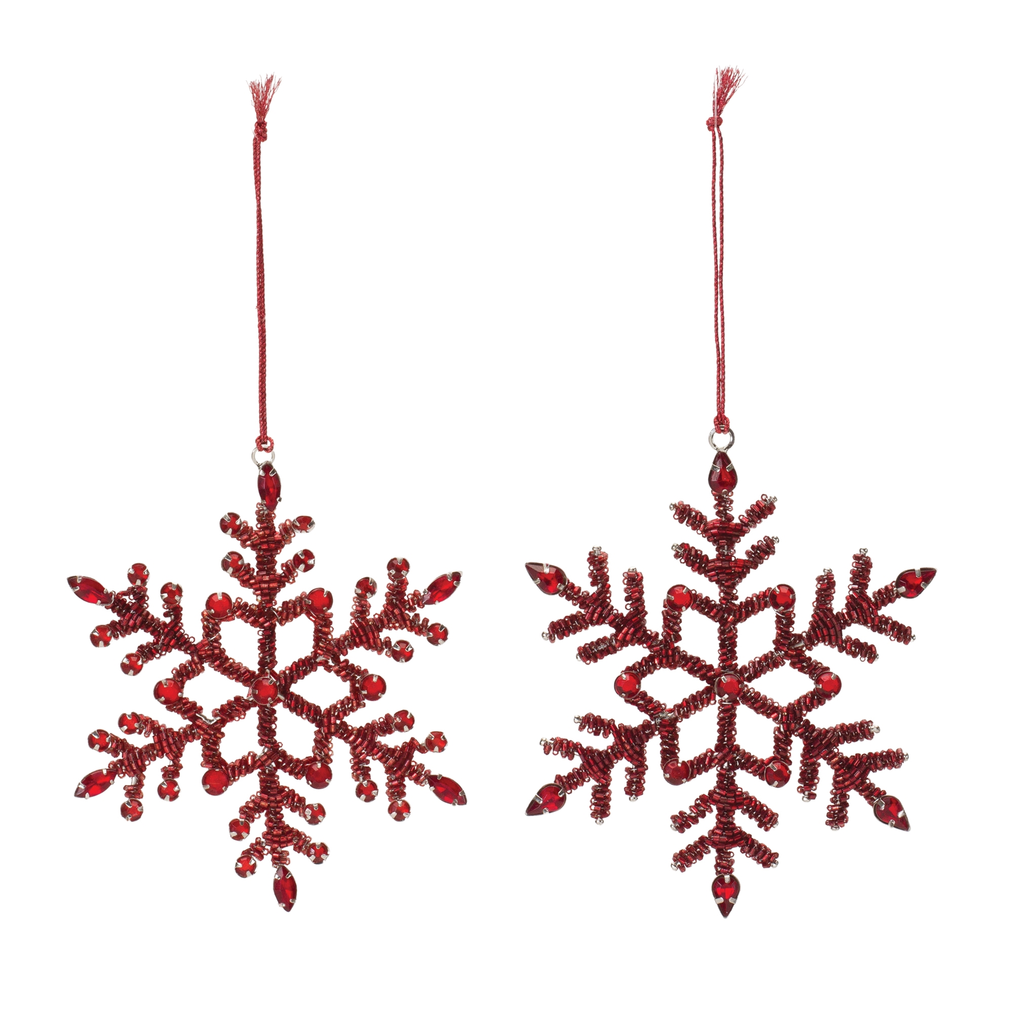 Snowflake Ornament (Set of 12) 5.5