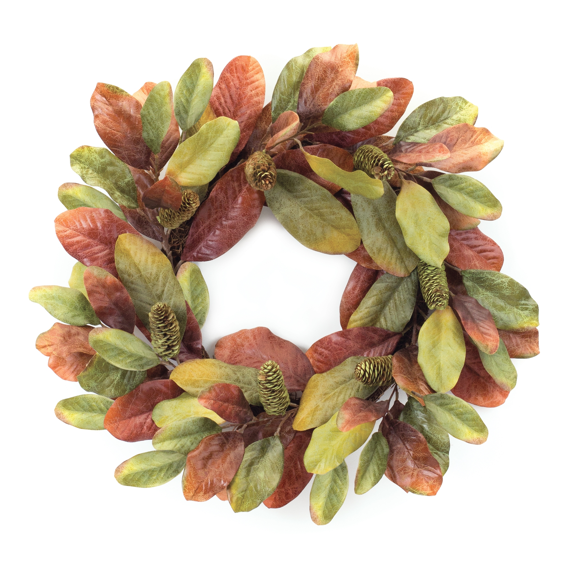 Magnolia Leaf Wreath 24