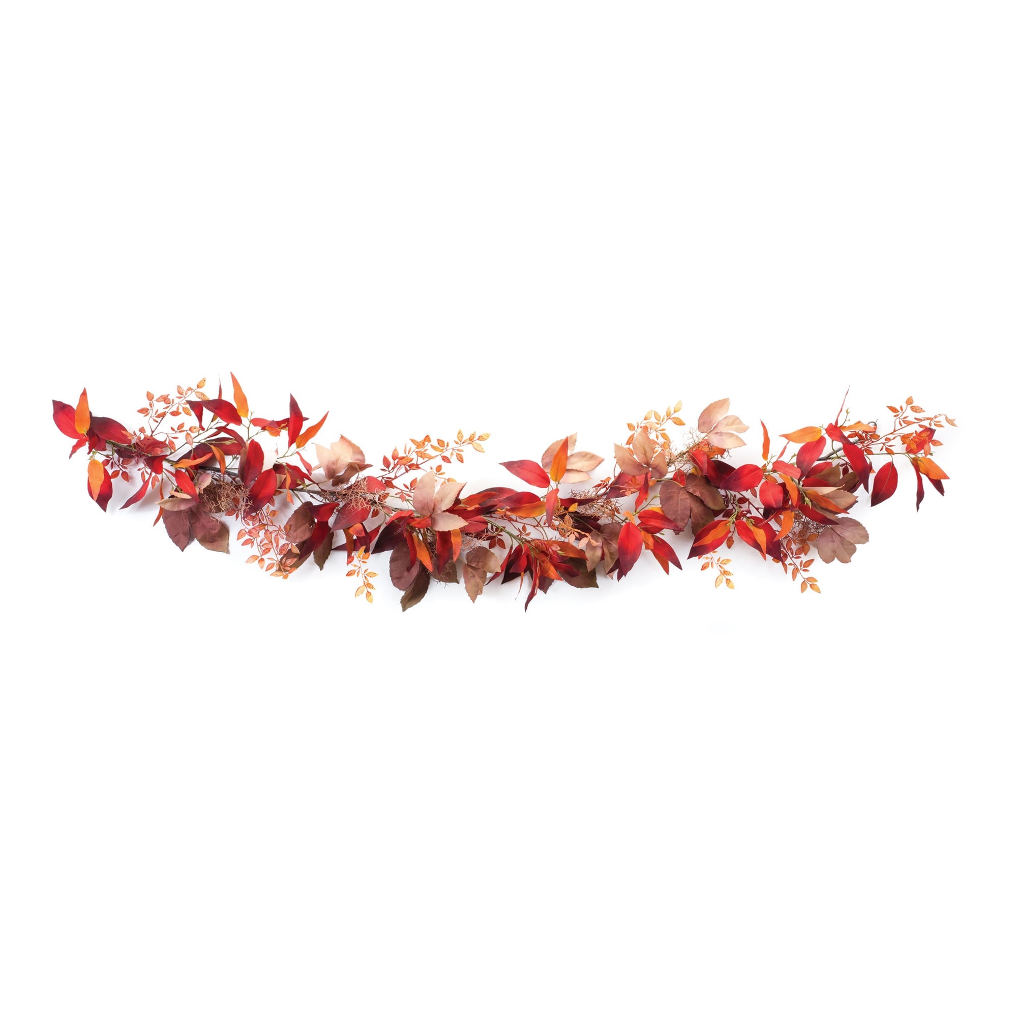 Fall Leaf Garland 6'L Polyester