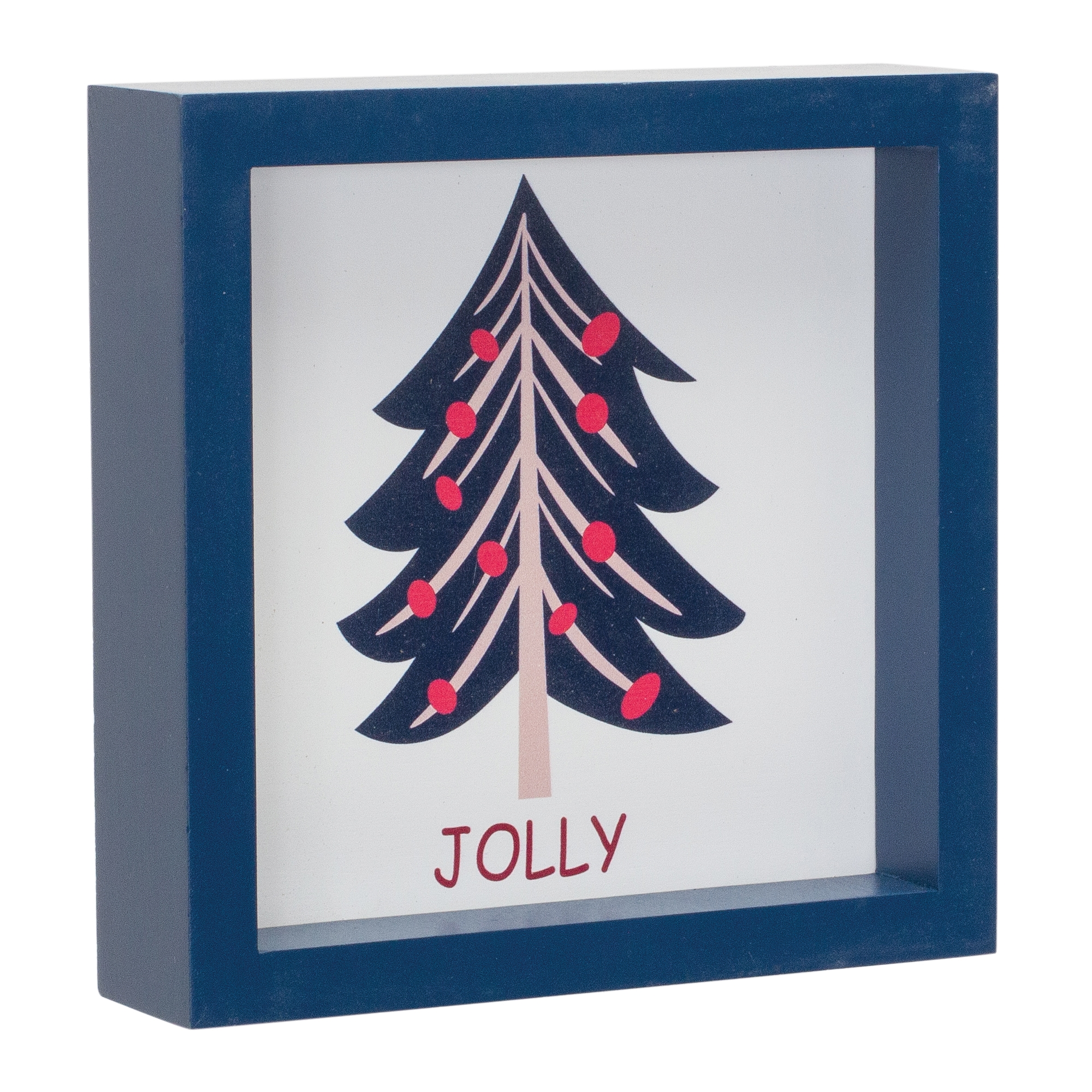 Noel, Jolly and Joy Tree Sign (Set of 6) 6