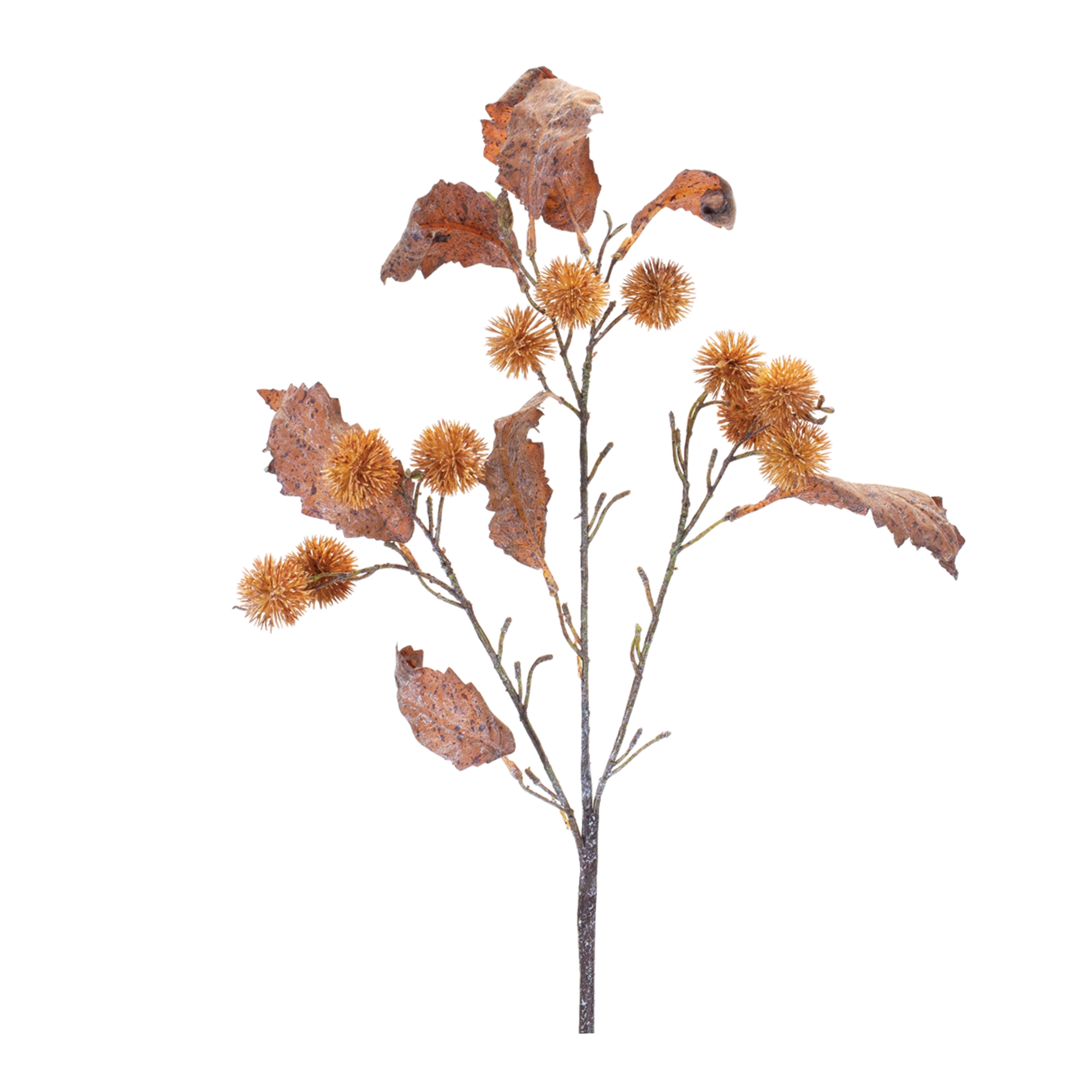 Fall Leaf and Pod Spray (Set of 6) 27