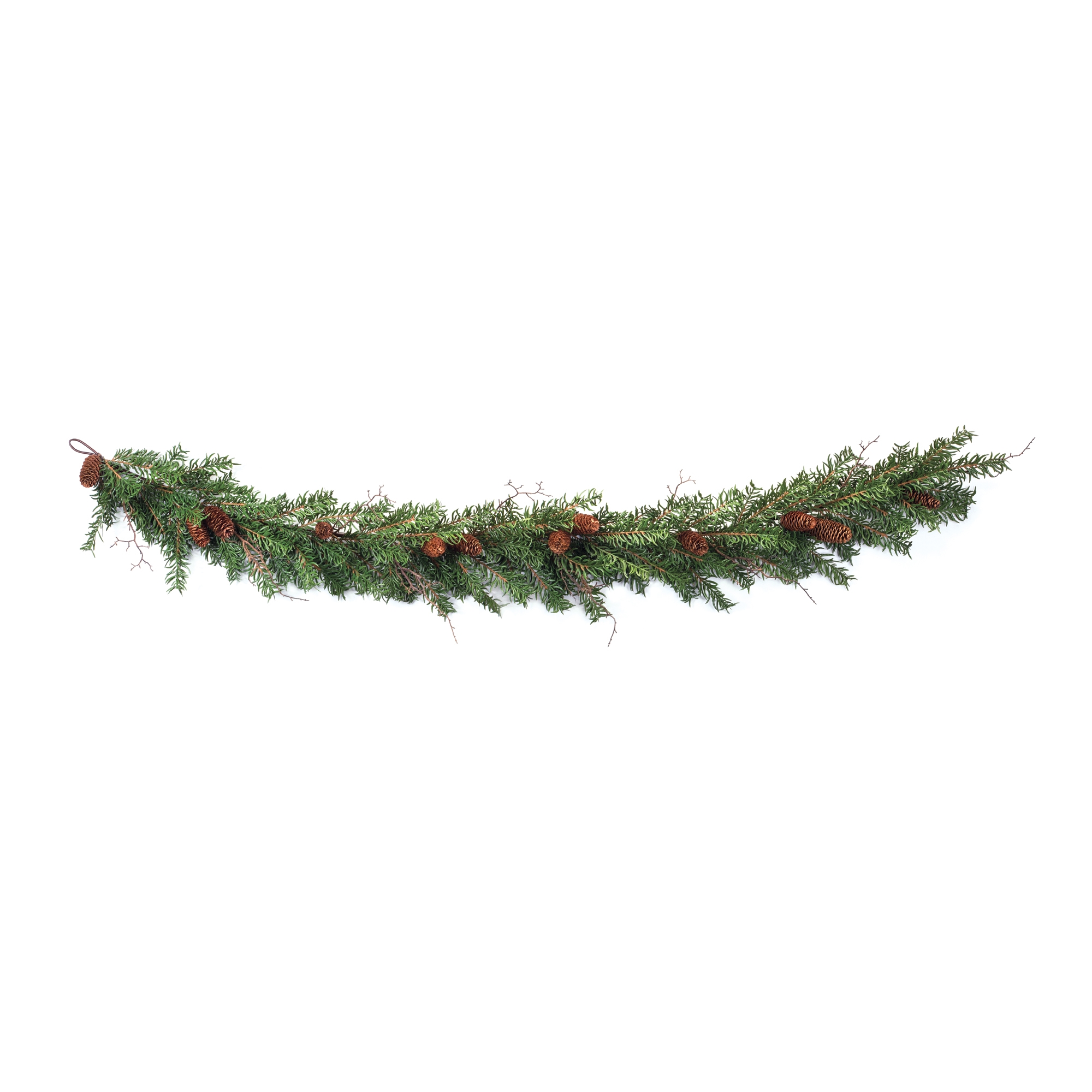Pine Garland 5.5'L Plastic