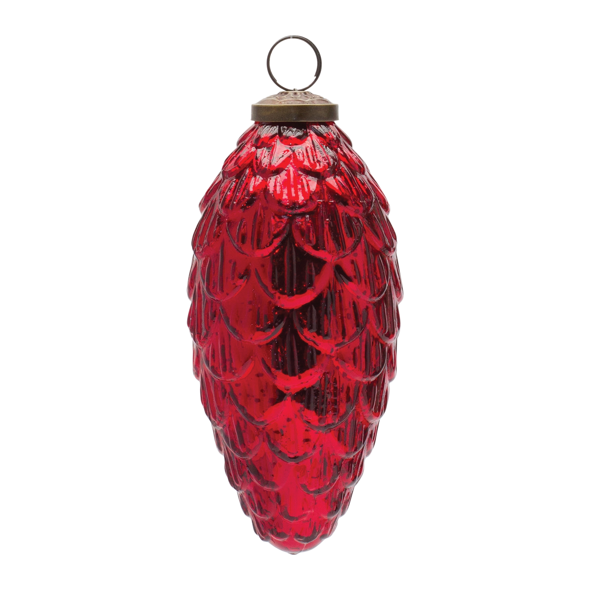 Pine Cone Ornament (Set of 6) 6.75