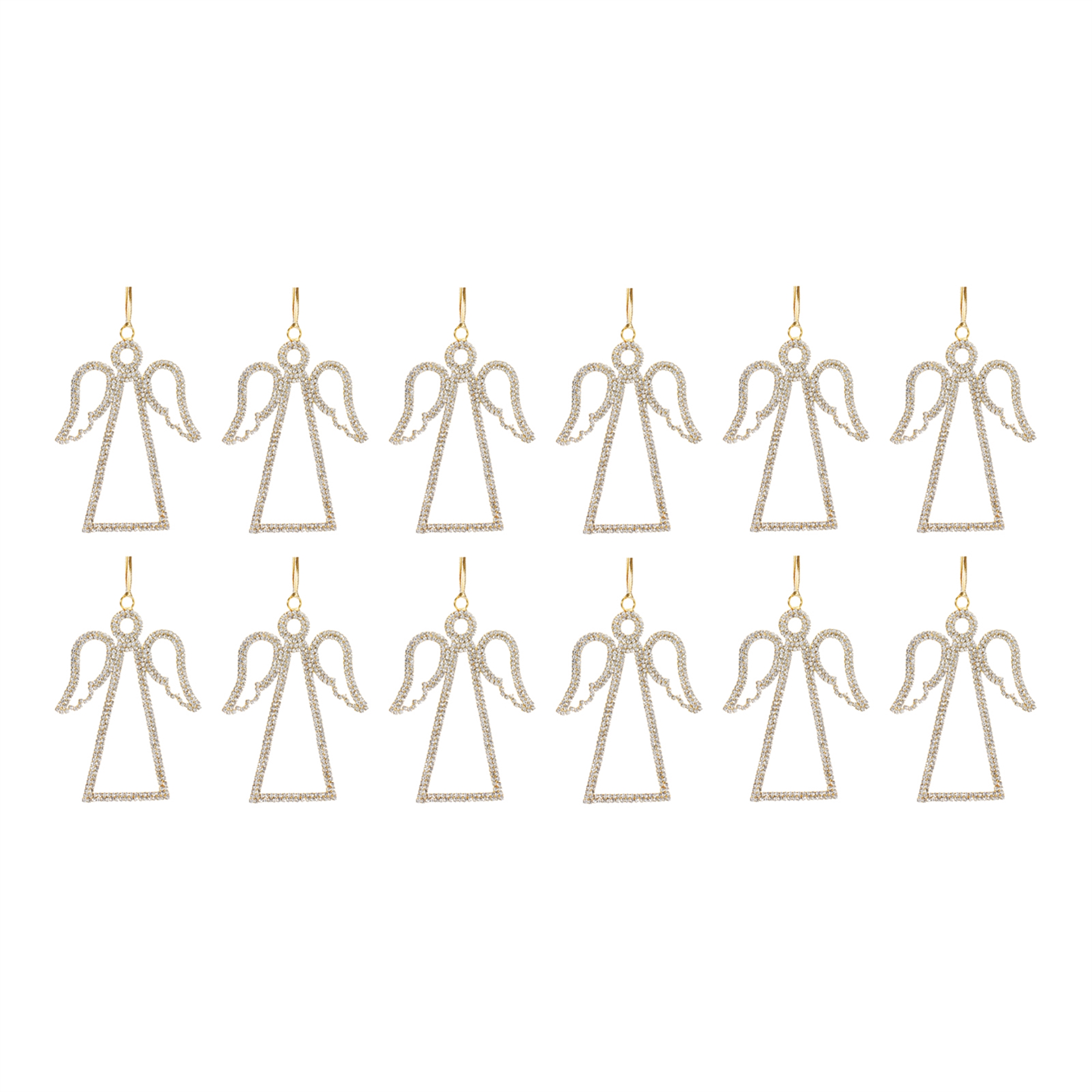 Angel Ornament (Set of 12) 5.25
