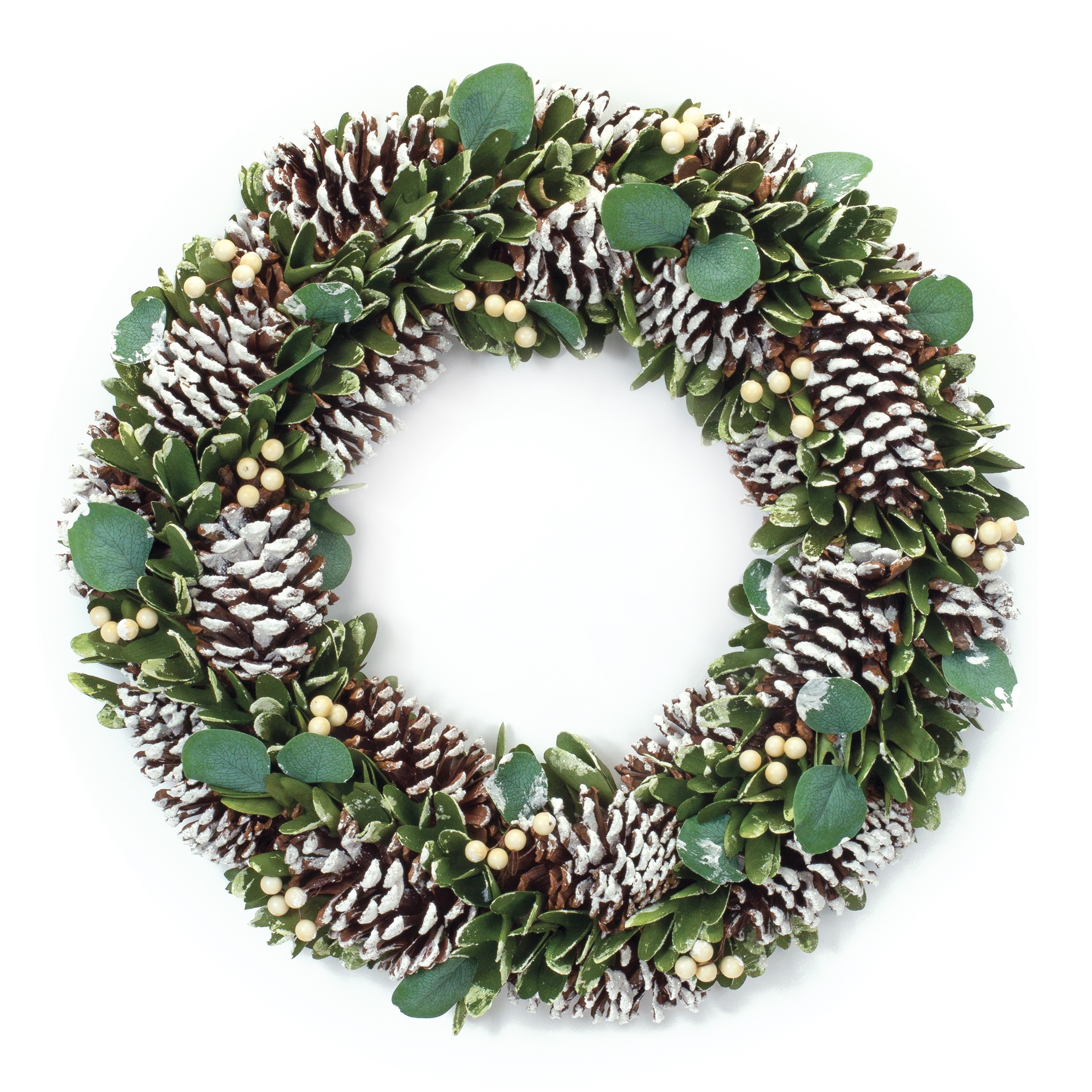 Cone and Berry Wreath 20