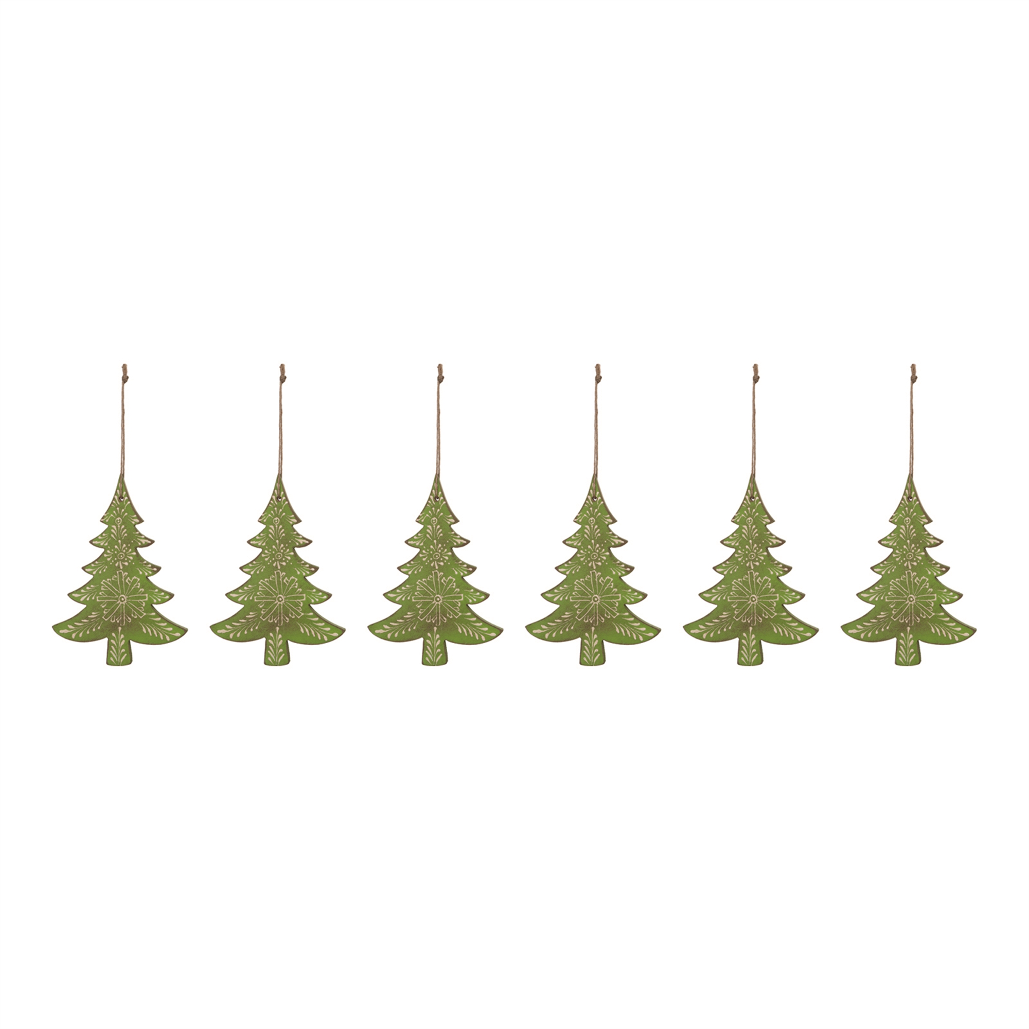 Tree Ornament (Set of 6) 6.5
