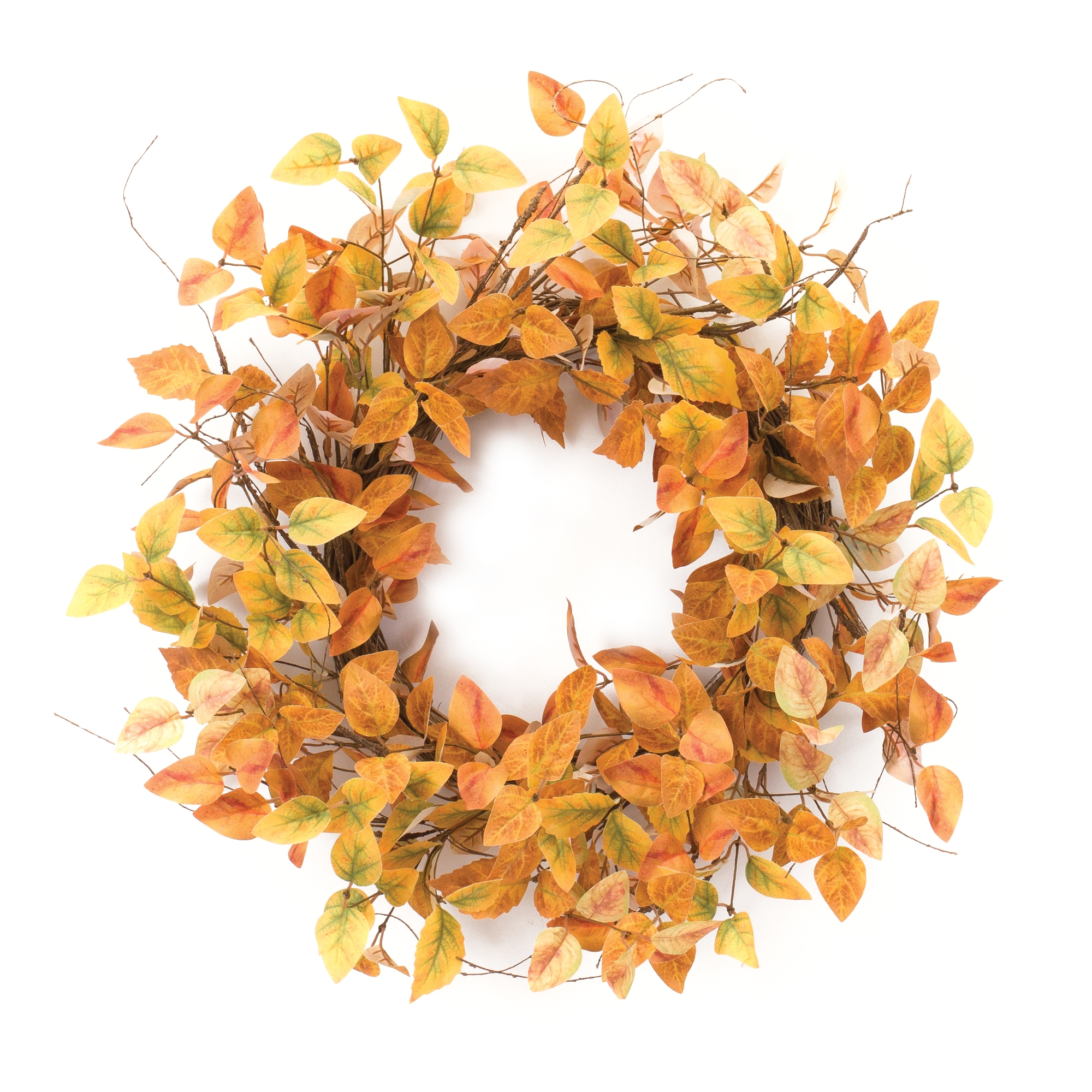 Fall Leaf Wreath 21.5