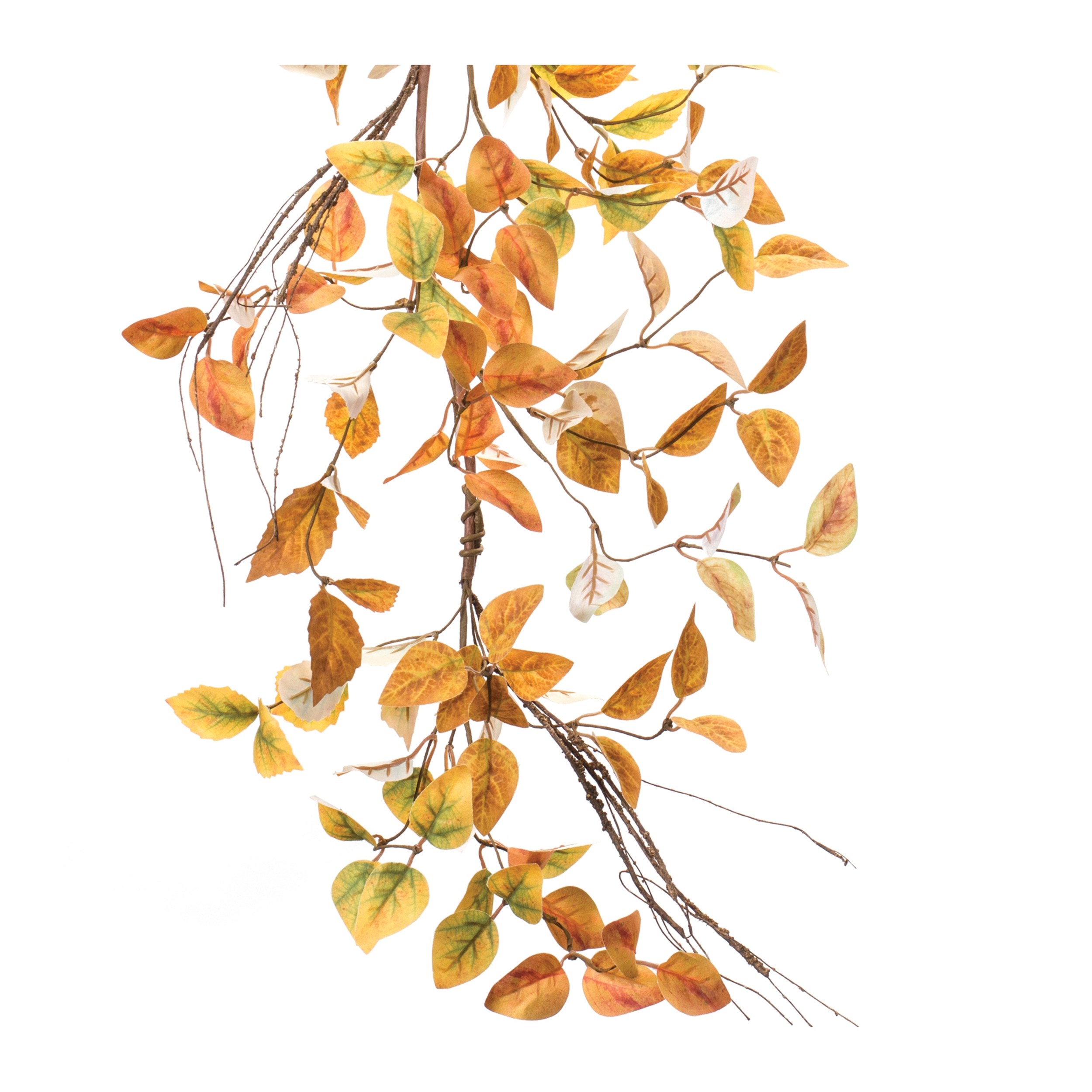 Fall Leaf Garland 5'L Polyester