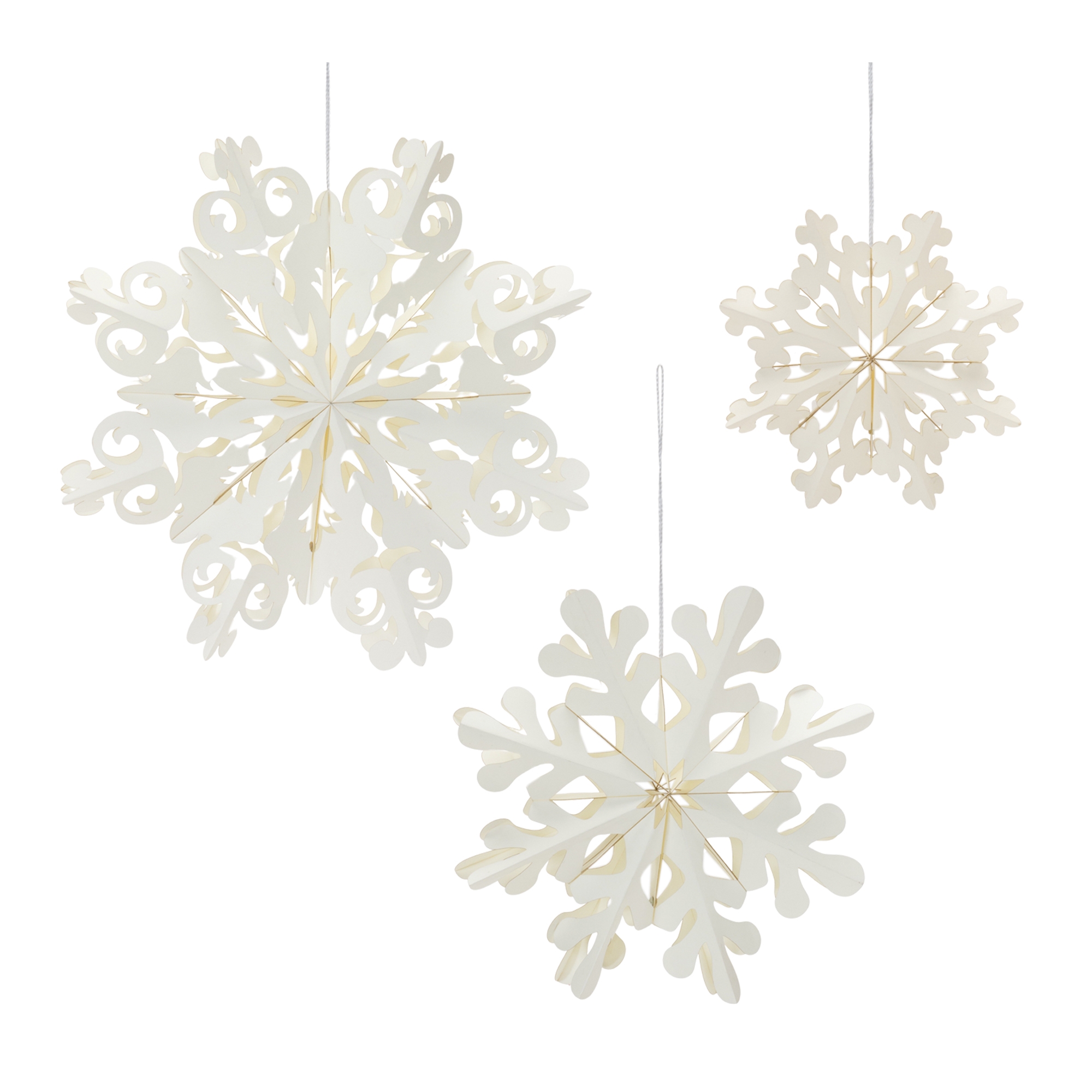 Snowflake Ornament (Set of 6) 7.75