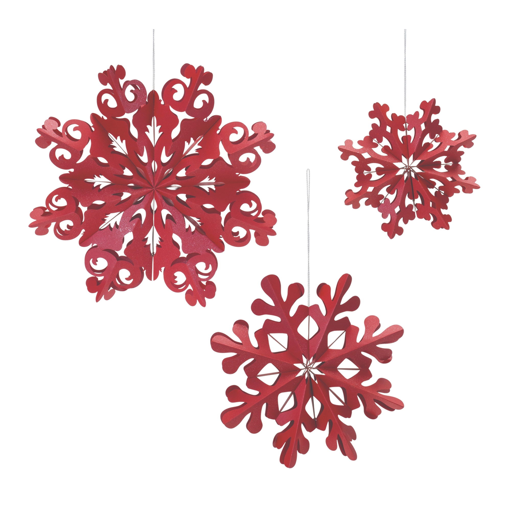 Snowflake Ornament (Set of 6) 7.75
