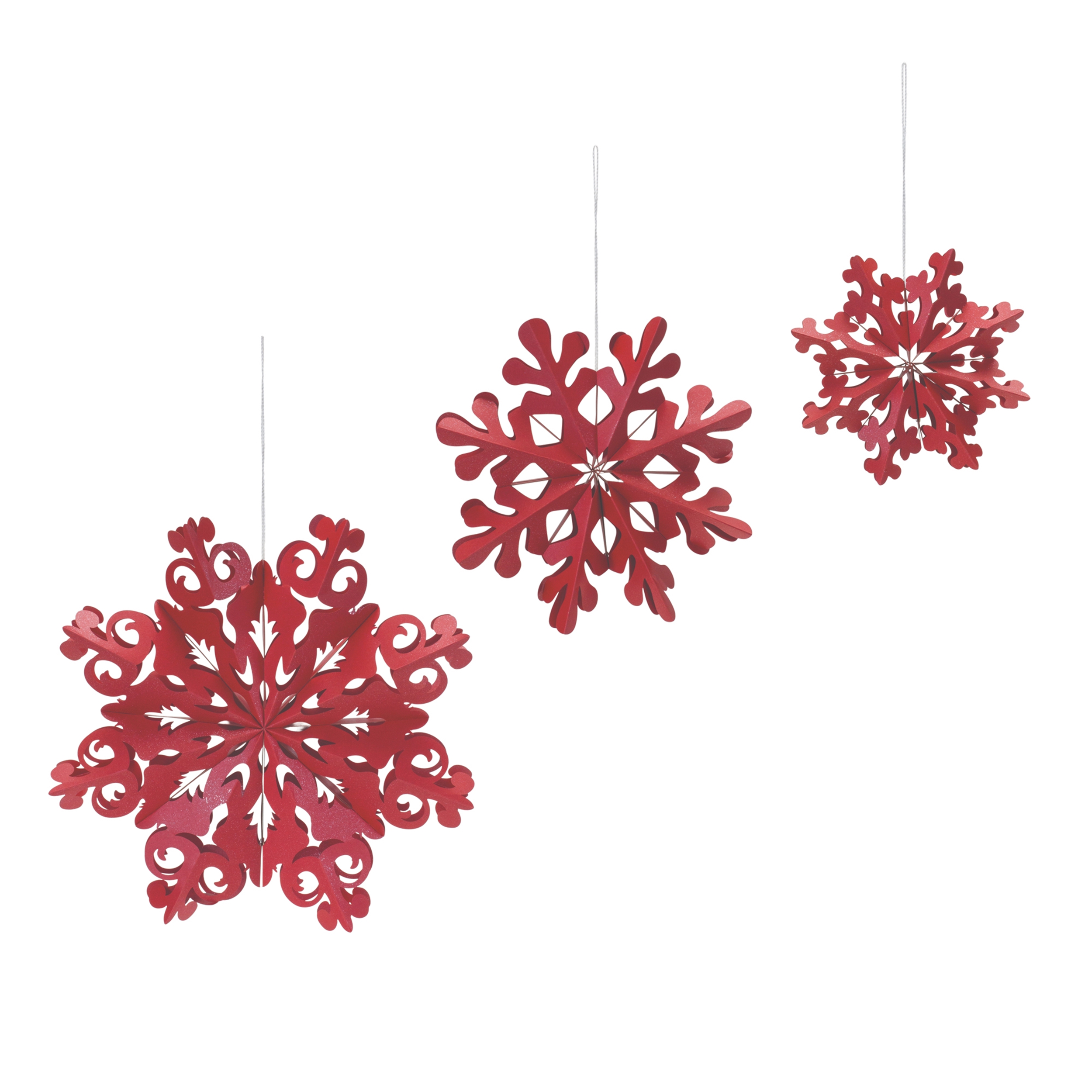 Snowflake Ornament (Set of 6) 7.75