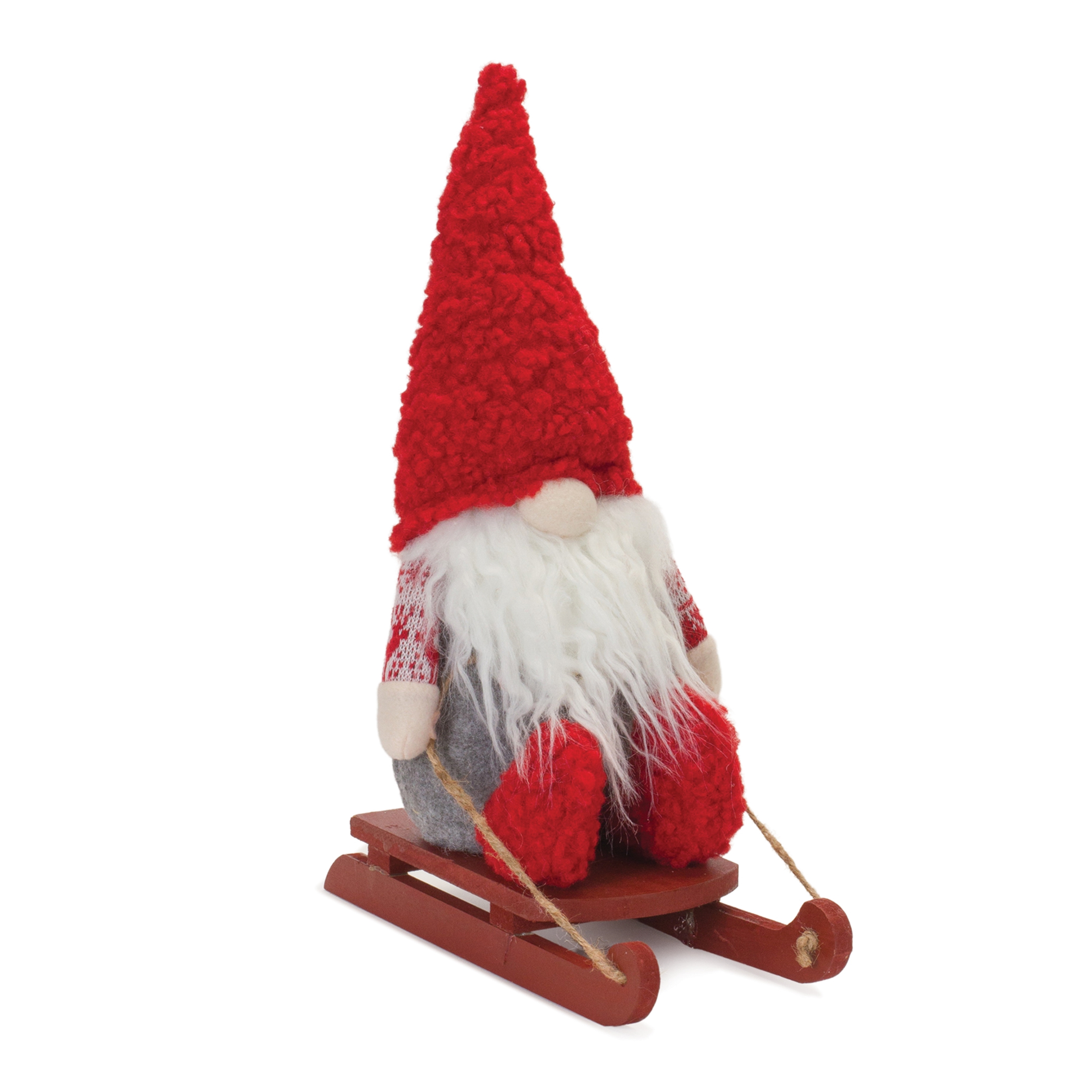 Gnome on Sled (Set of 2) 13.5
