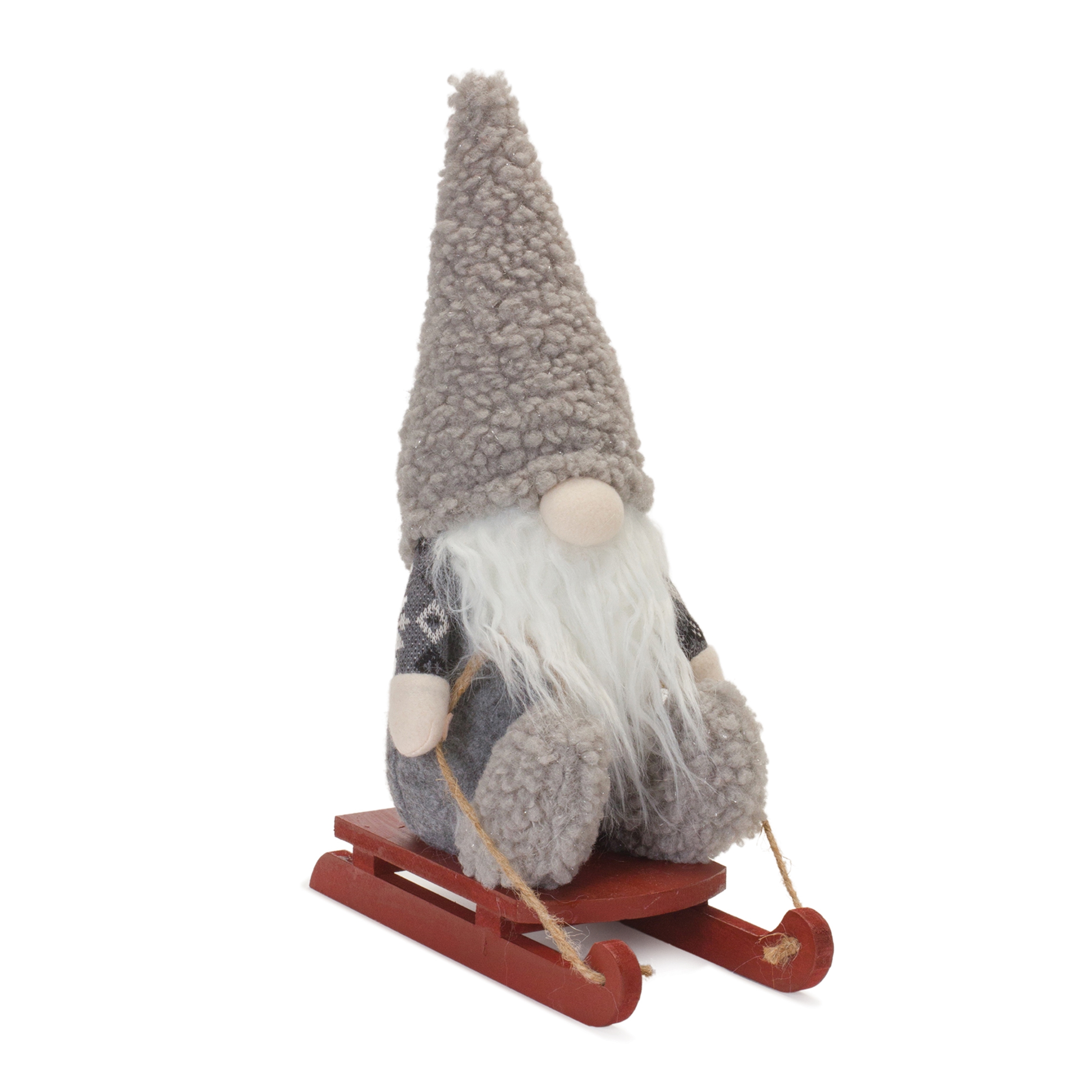Gnome on Sled (Set of 2) 13.5