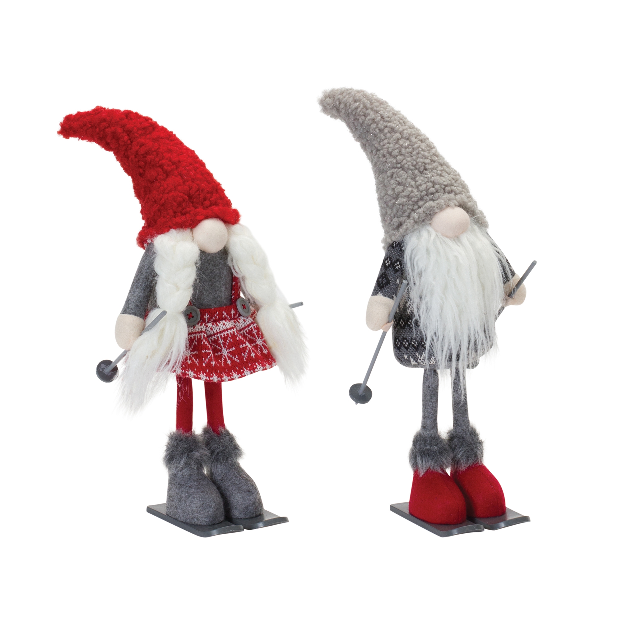 Gnome on Skis (Set of 2) 14.5