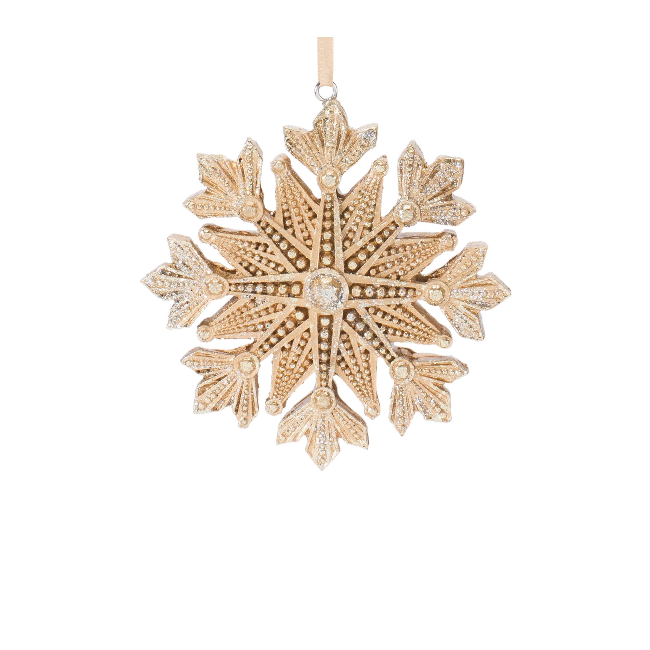 Tree and Snowflake Ornament (Set of 12) 3.25