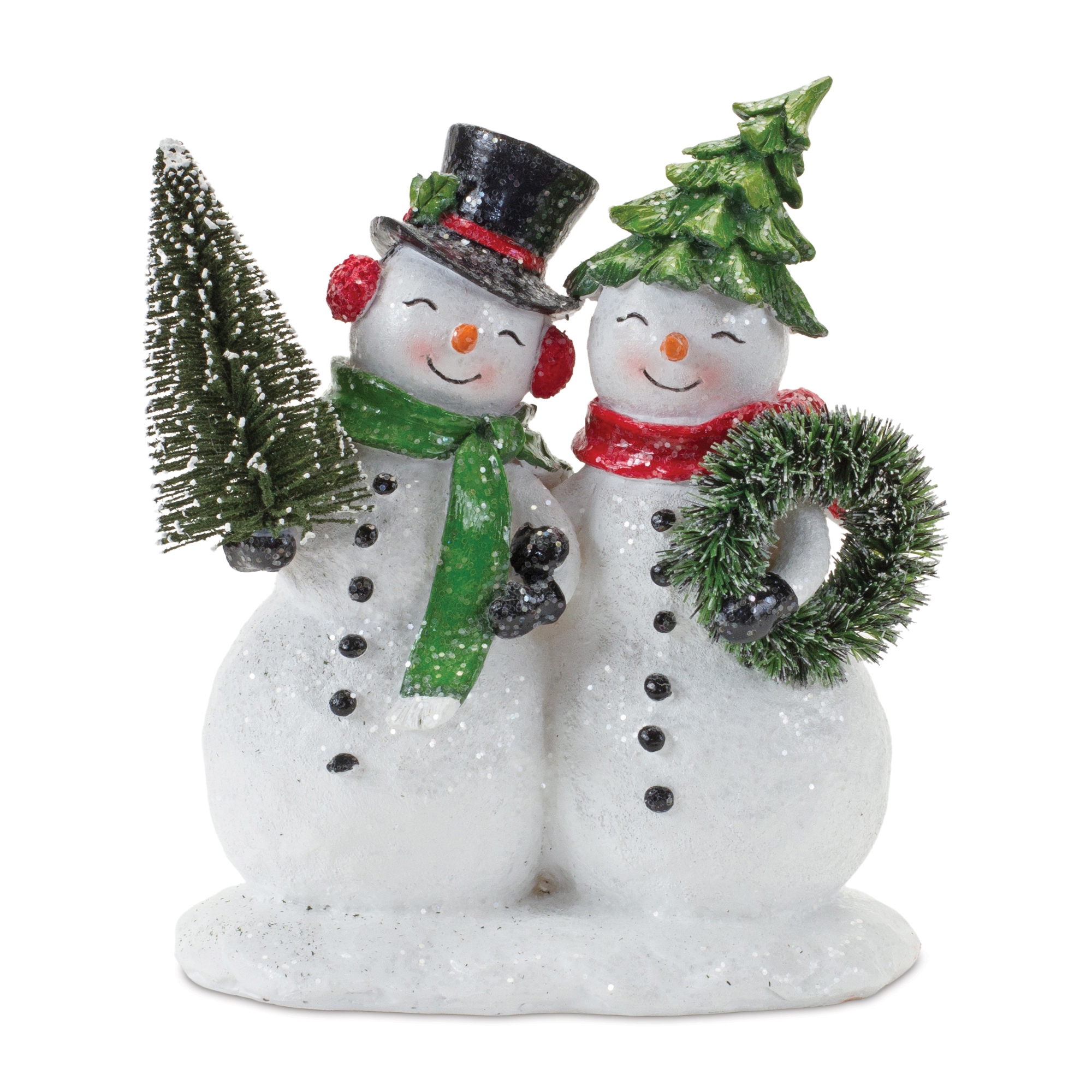 Snowman Couple 7.5