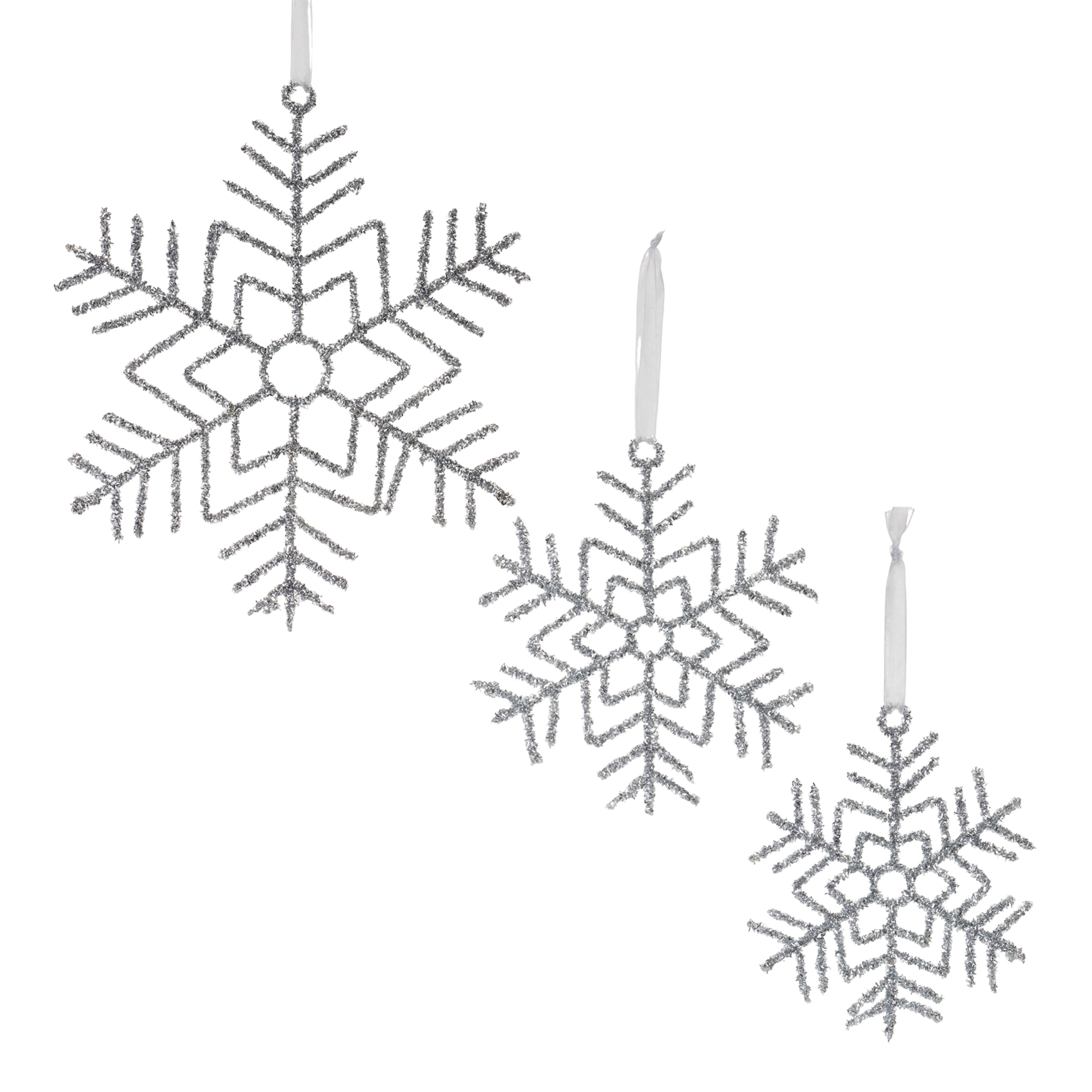 Snowflake Ornament (Set of 12) 9.75
