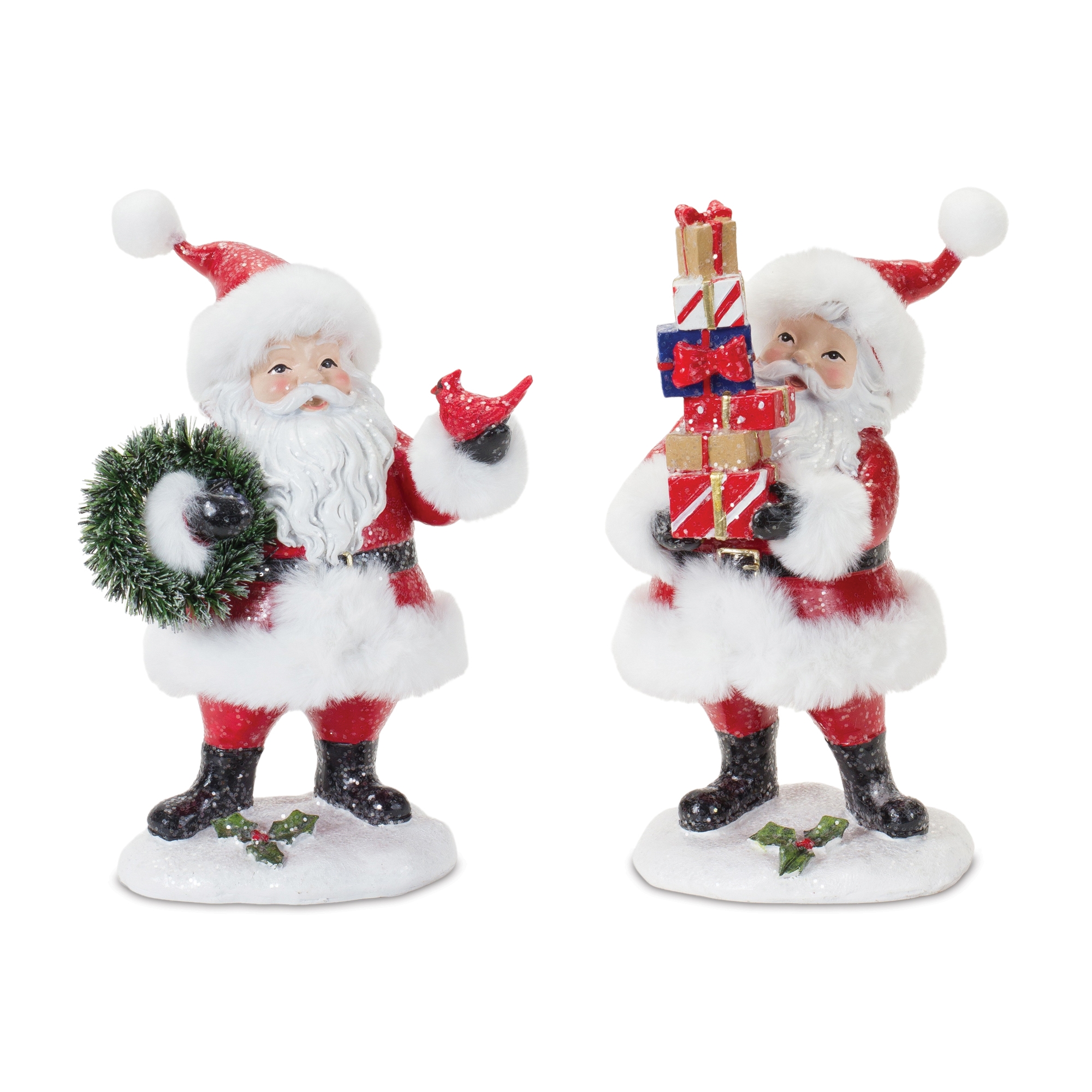 Santa (Set of 2) 8.25