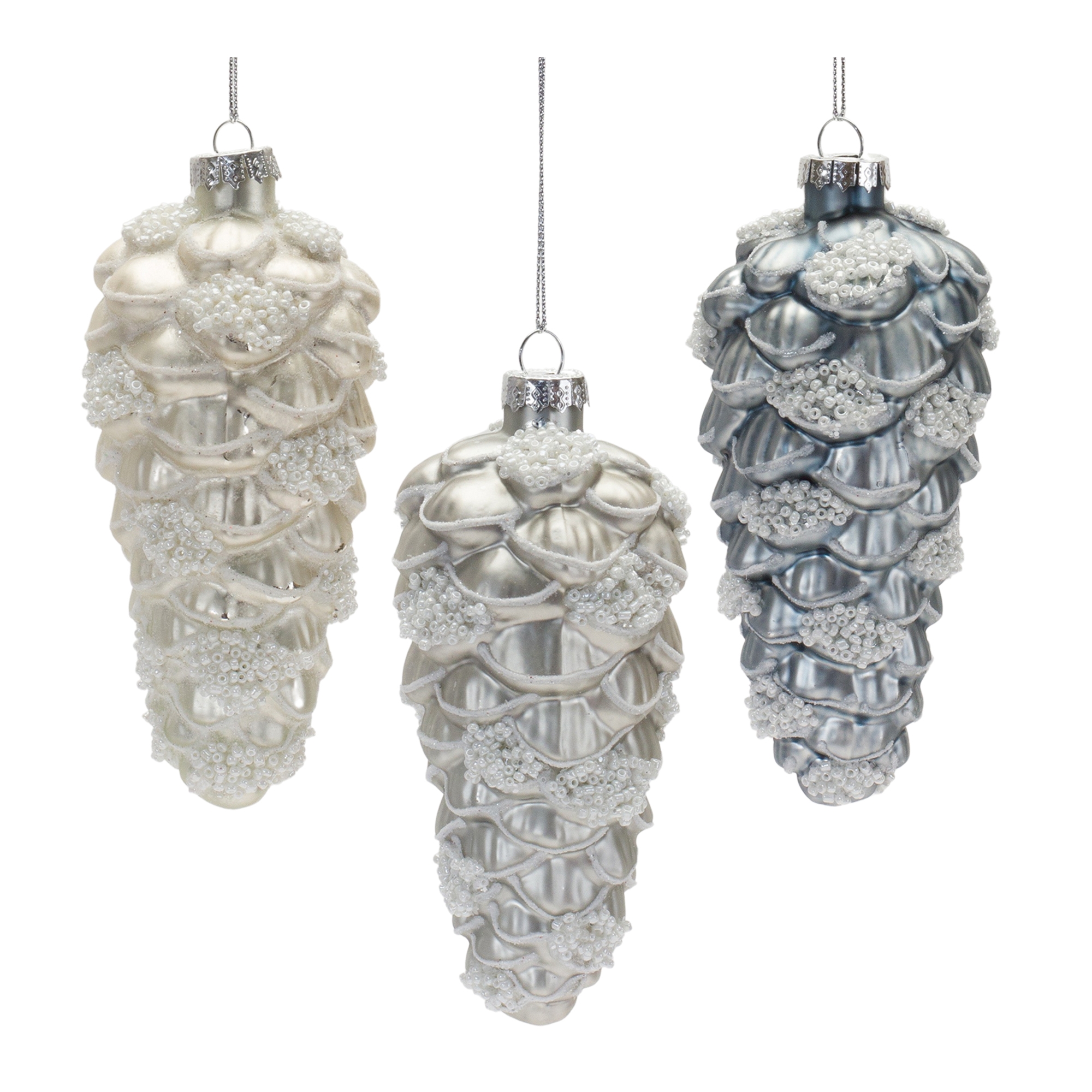 Pine Cone Ornament (Set of 12) 5.5