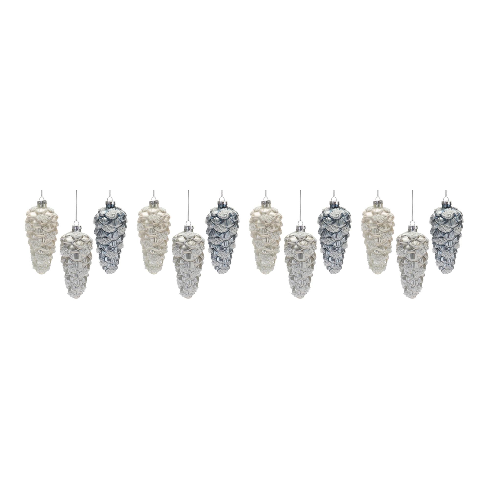 Pine Cone Ornament (Set of 12) 5.5