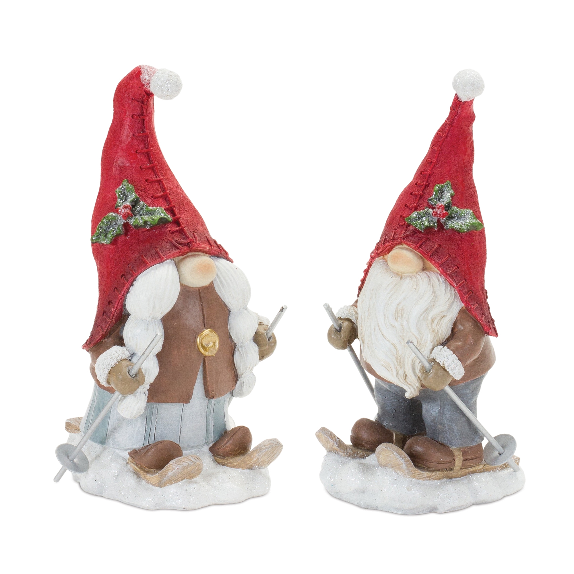 Gnome on Skis (Set of 4) 6.75