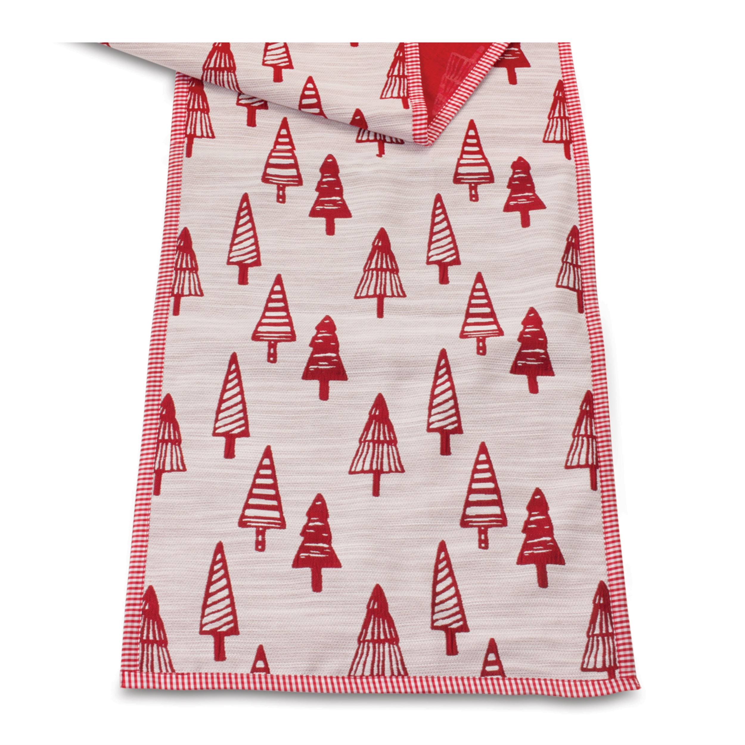 Table Runner w/Trees 72