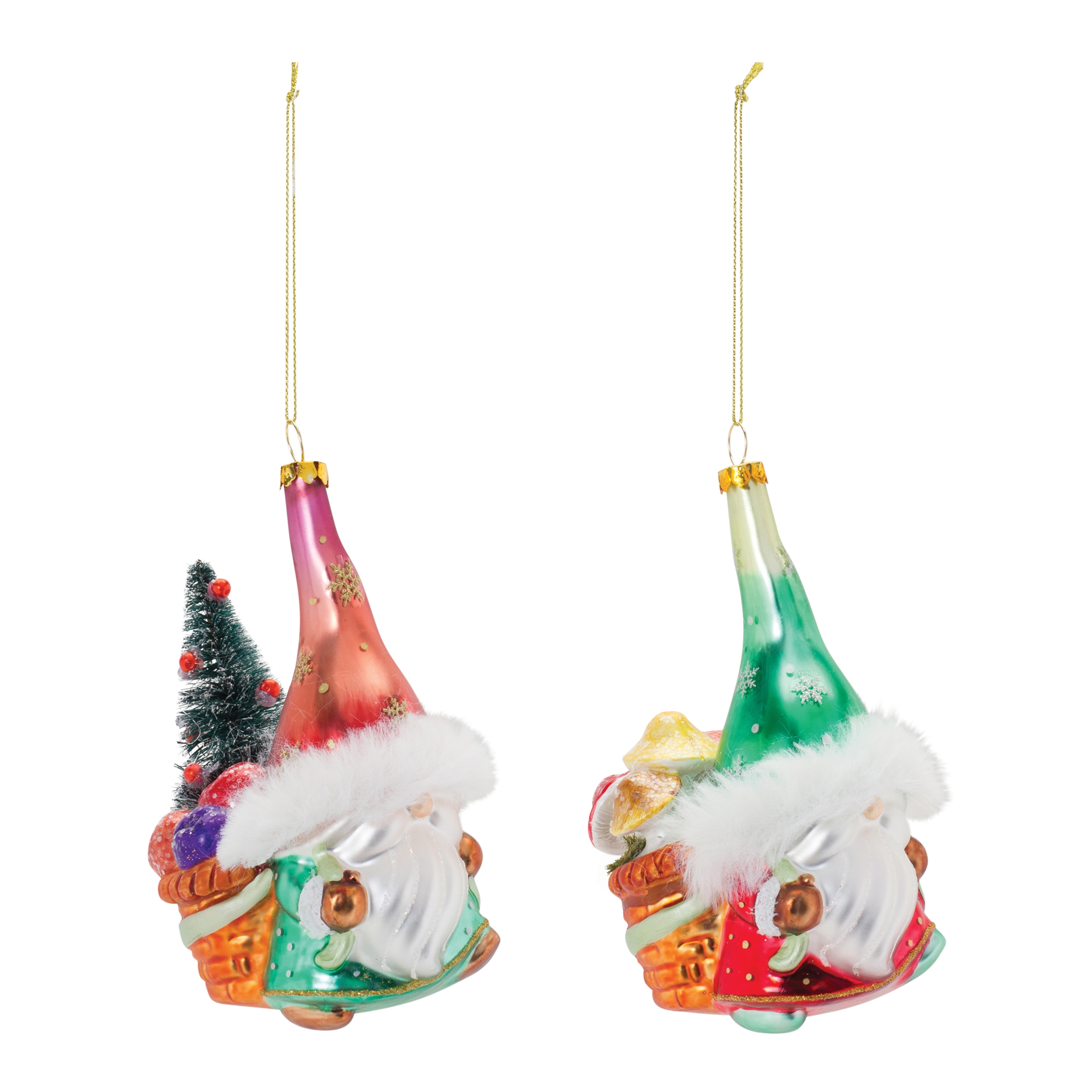 Gnome Ornament (Set of 6) 5.25