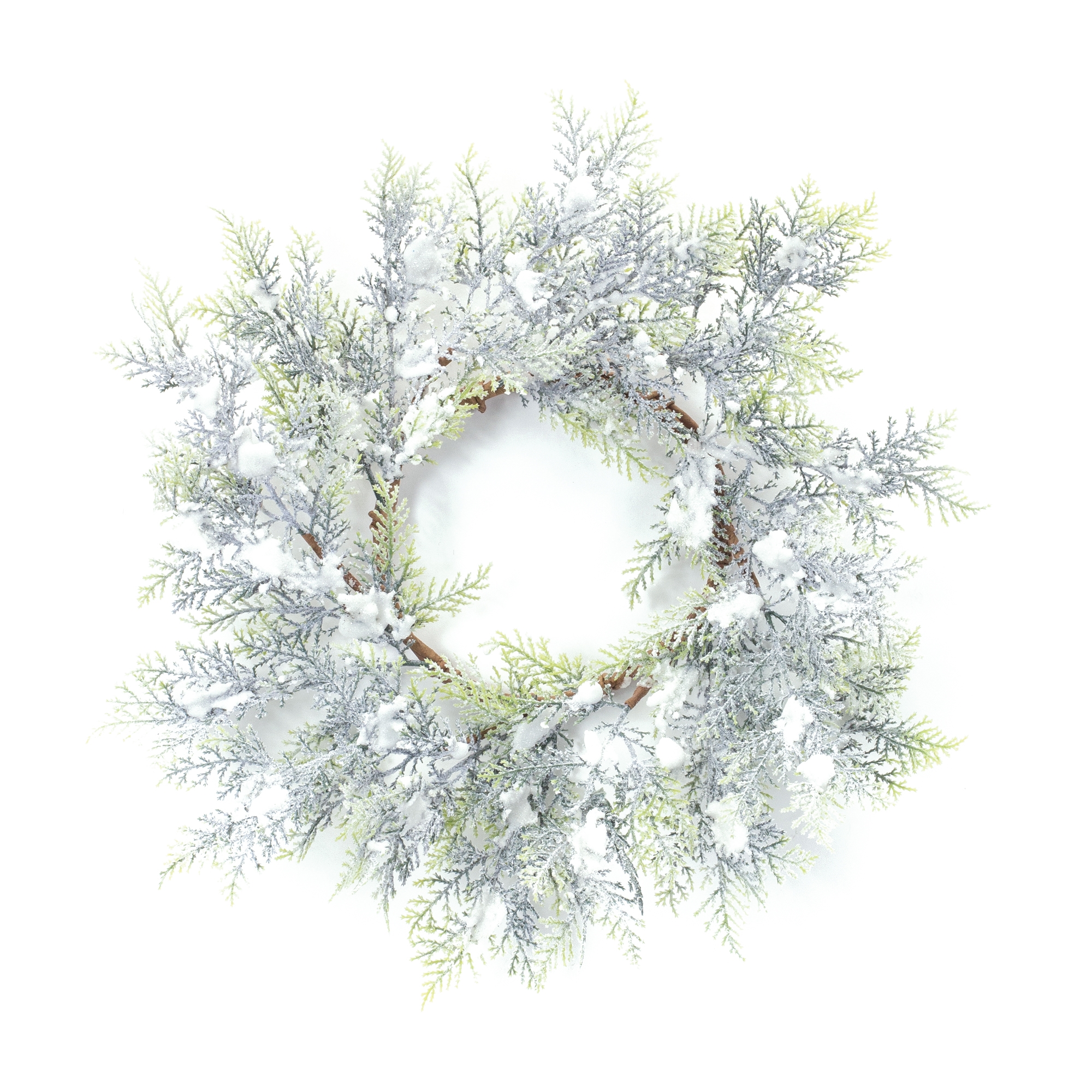 Snowy Cedar Wreath 15