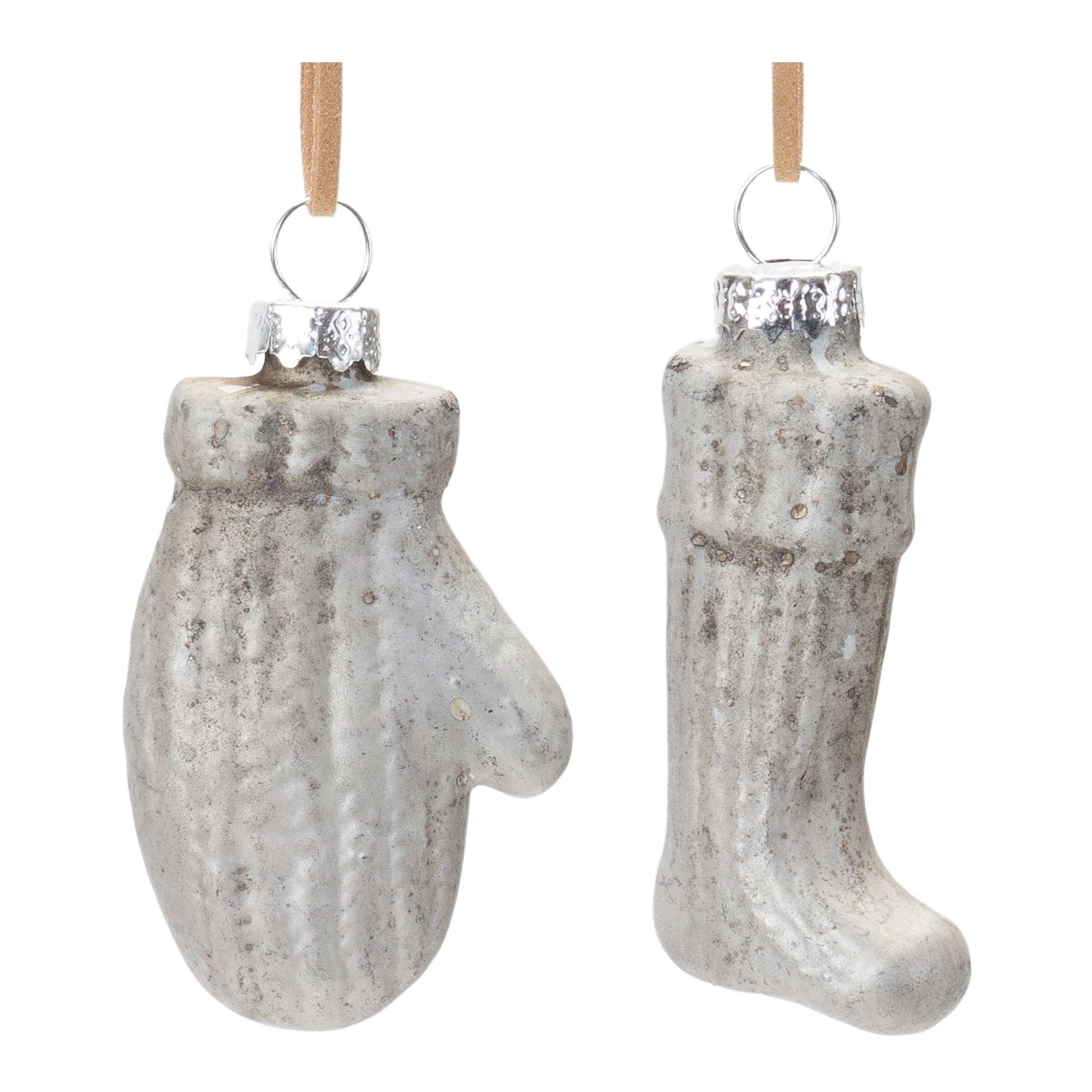 Mitten and Stocking Ornament (Set of 12) 3.25