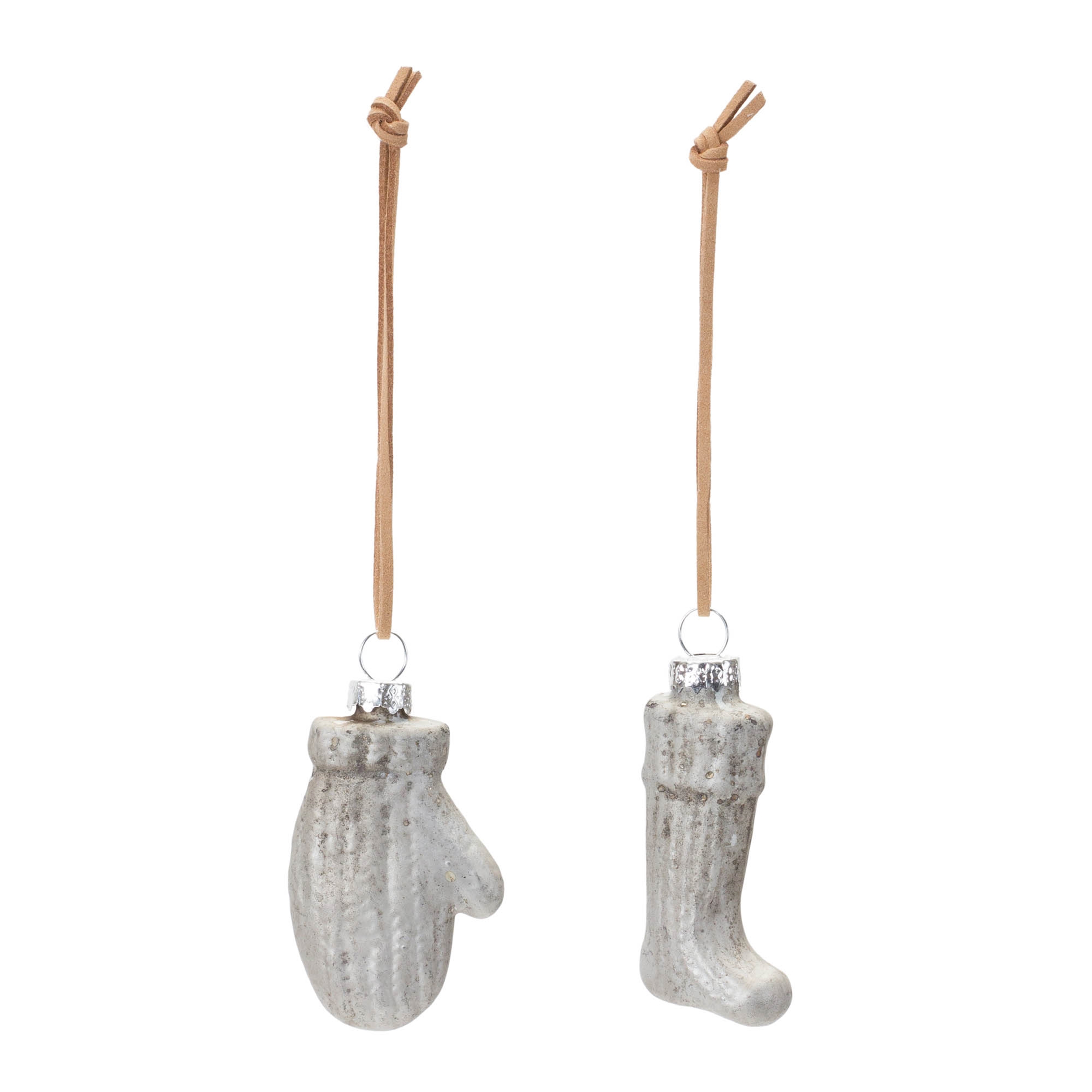 Mitten and Stocking Ornament (Set of 12) 3.25
