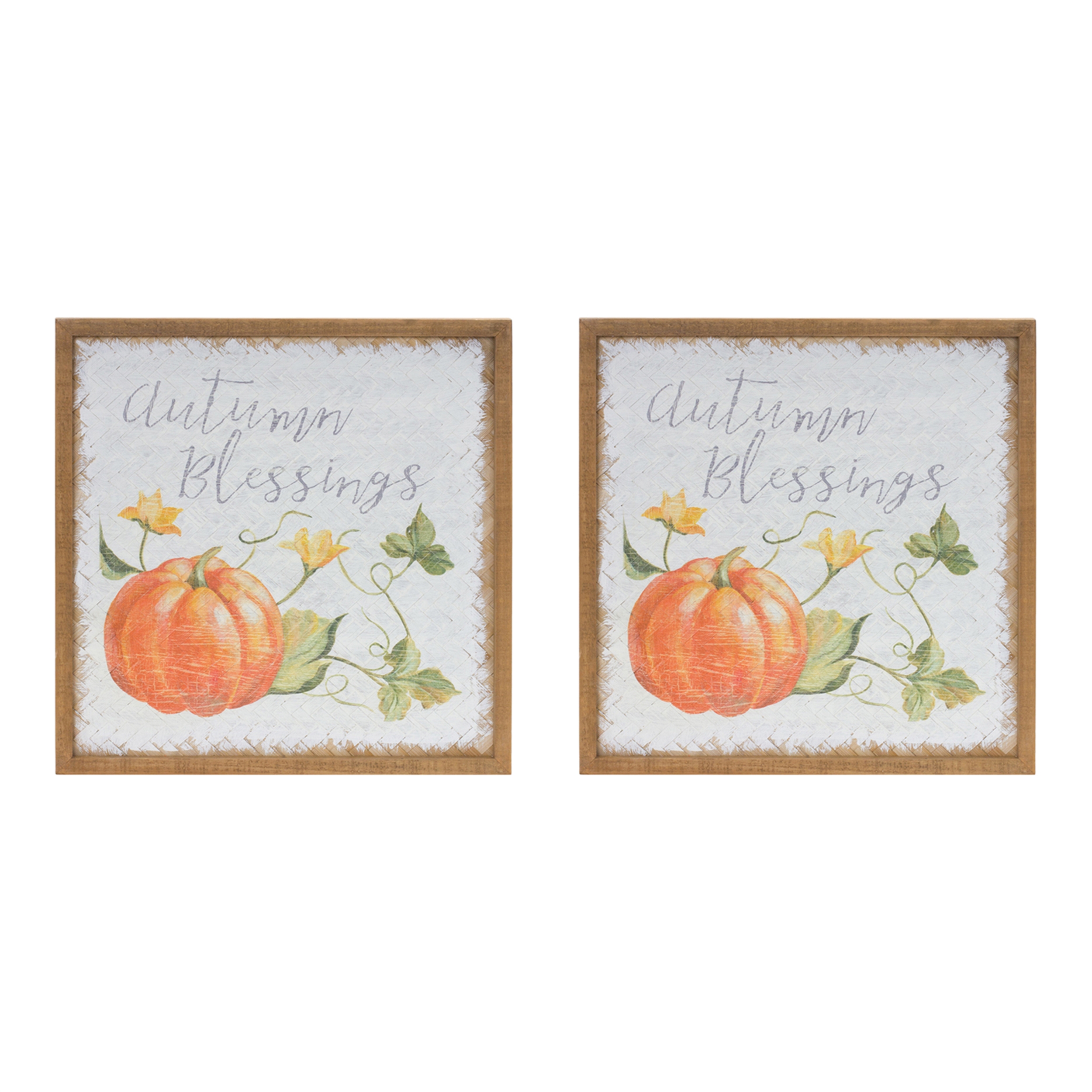 Autumn Blessing Sign (Set of 2) 15.75