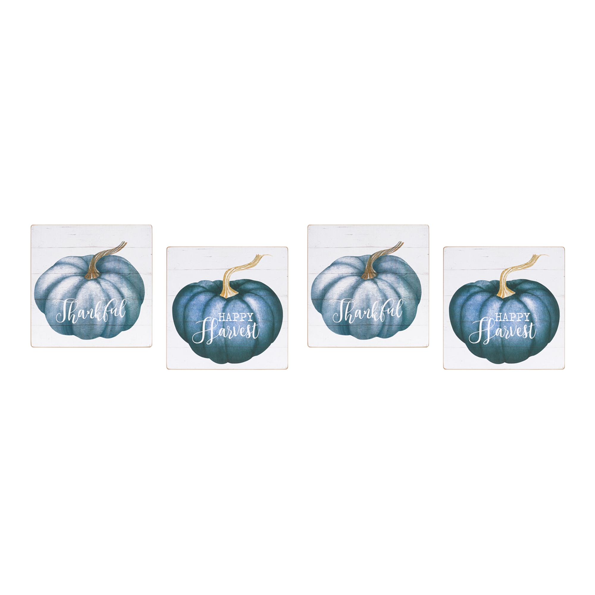 Pumpkin Sign (Set of 4) 16