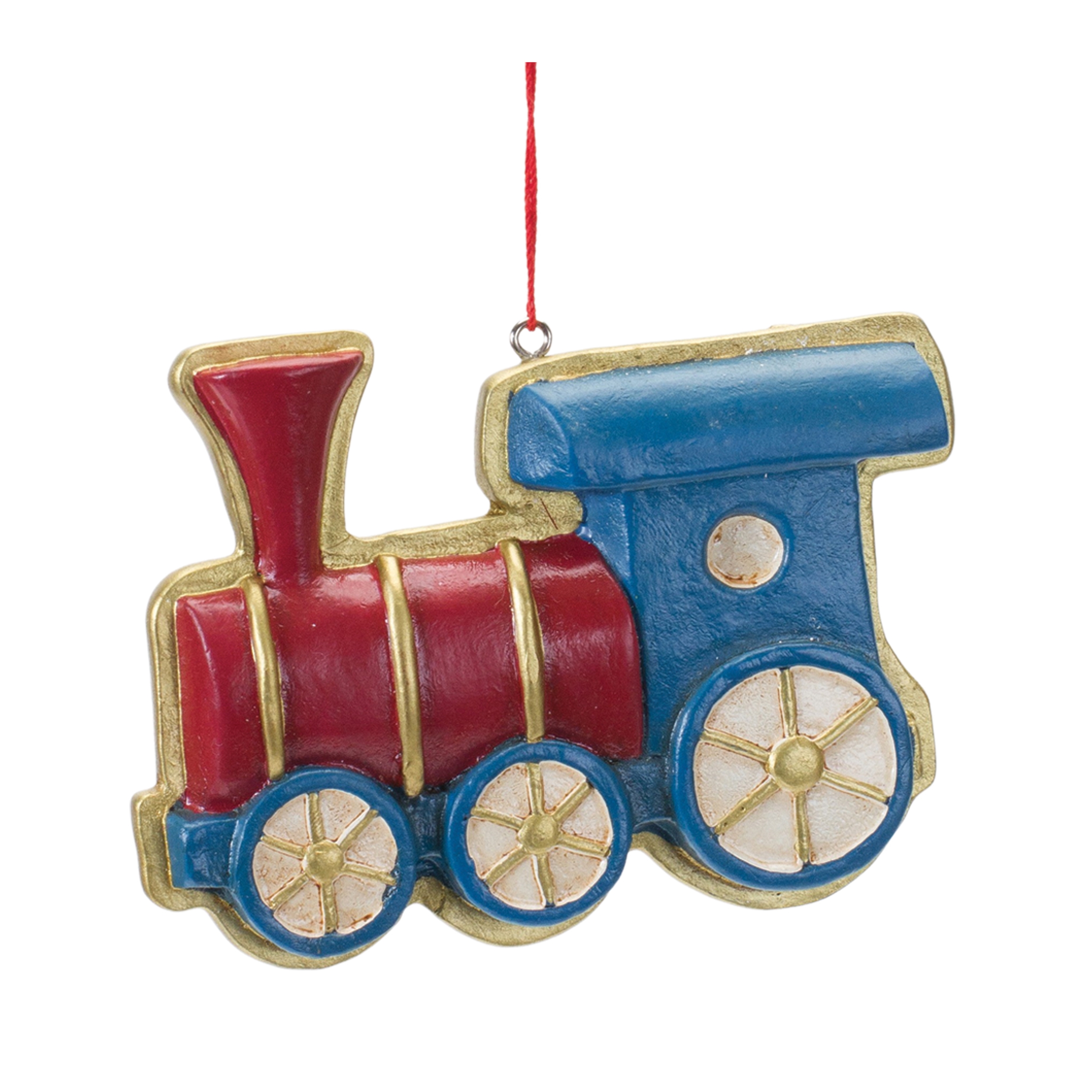 Rocking Horse and Train Ornament (Set of 12) 3.75