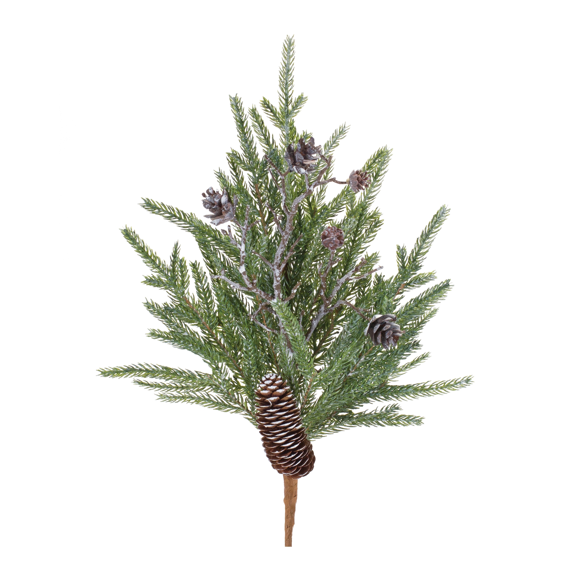 Pine and Cone Stem (Set of 6) 18.75