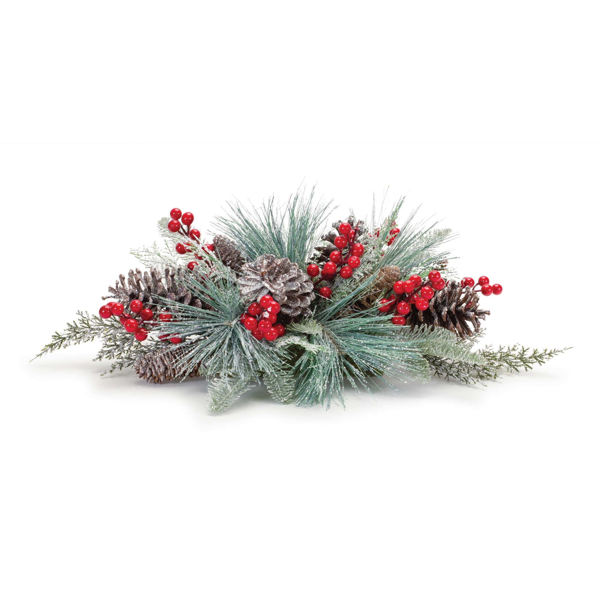 Pine/Berry/Cone Centerpiece 25.25