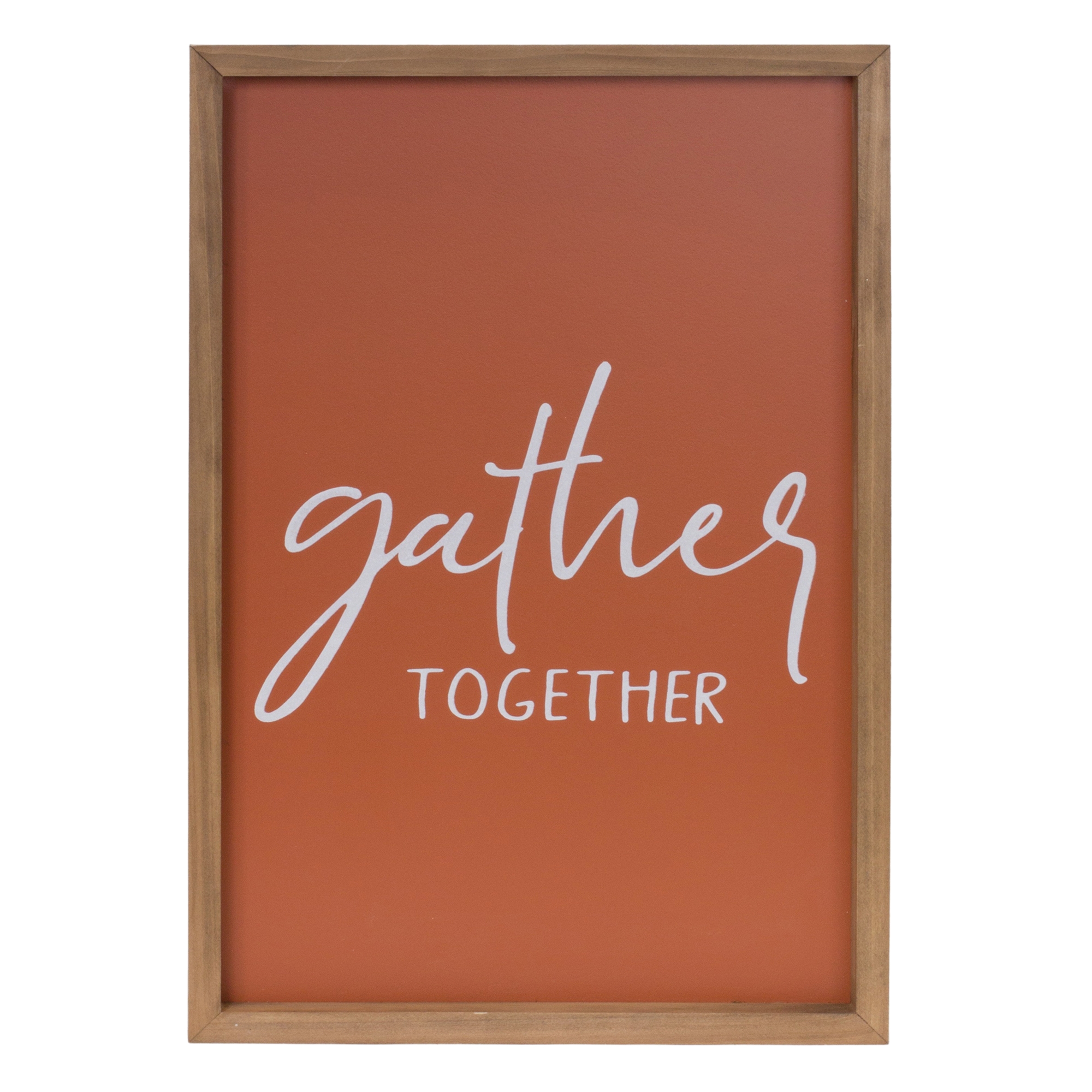 Gather and Thankful Sign (Set of 2) 12