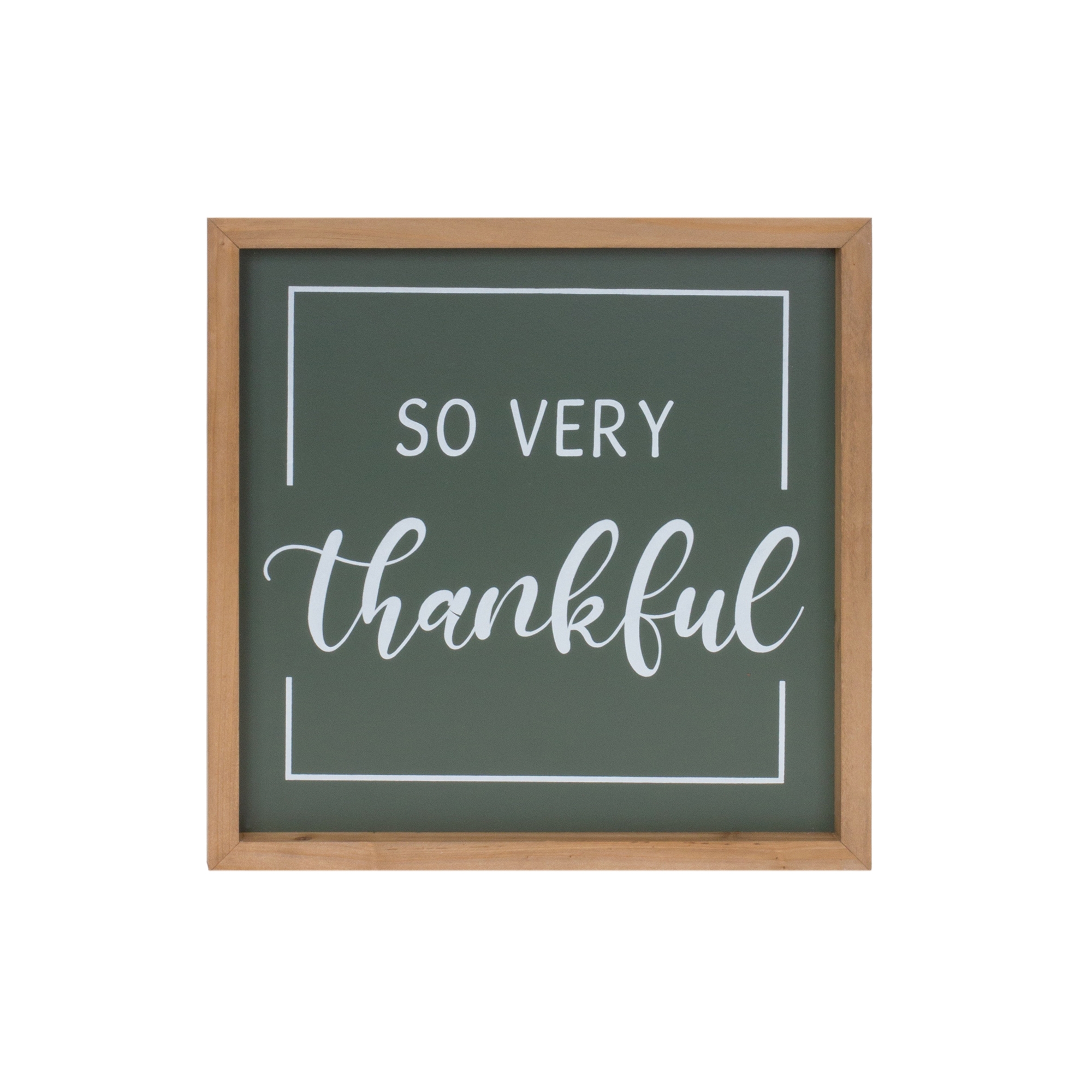 Gather and Thankful Sign (Set of 2) 12