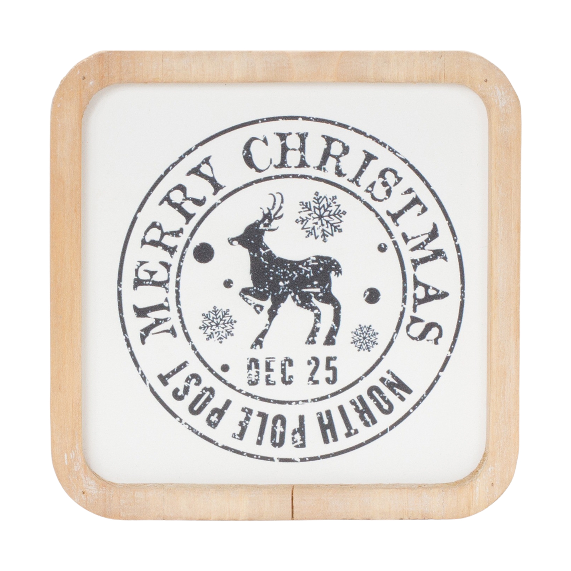 Christmas Mail Stamp Plaque (Set of 12) 5