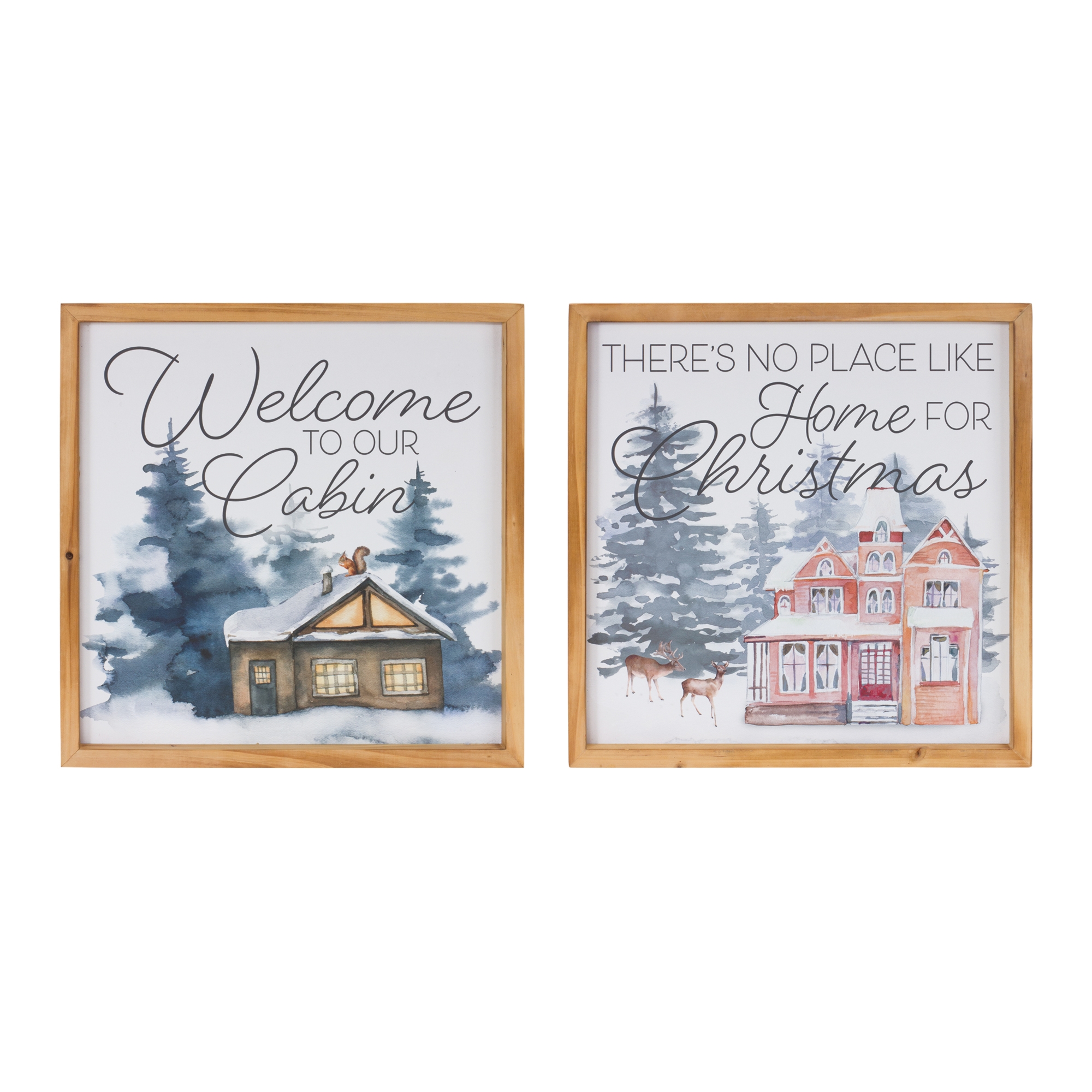 Home and Cabin Frame (Set of 2) 14