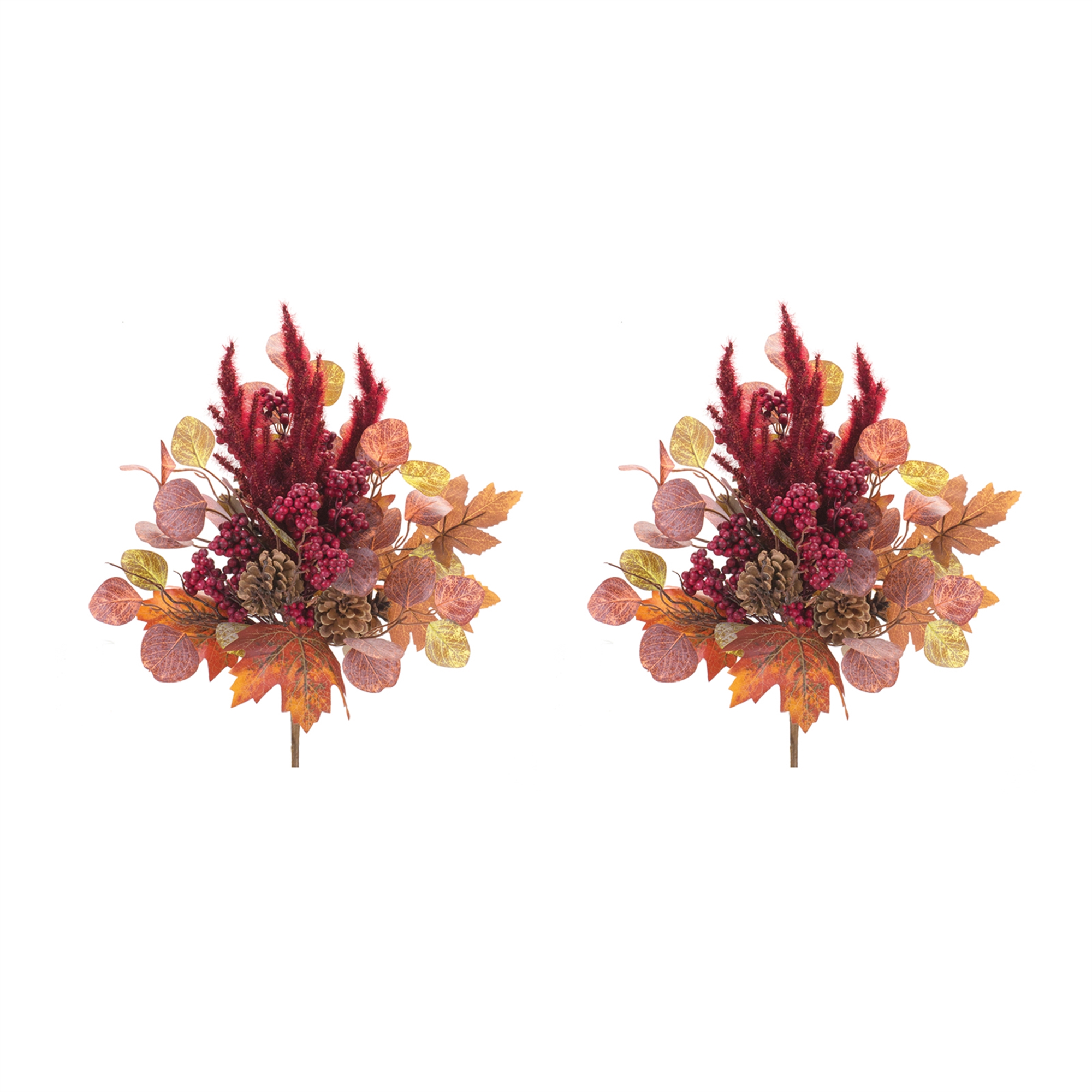 Mixed Fall Foliage Bush (Set of 2) 17